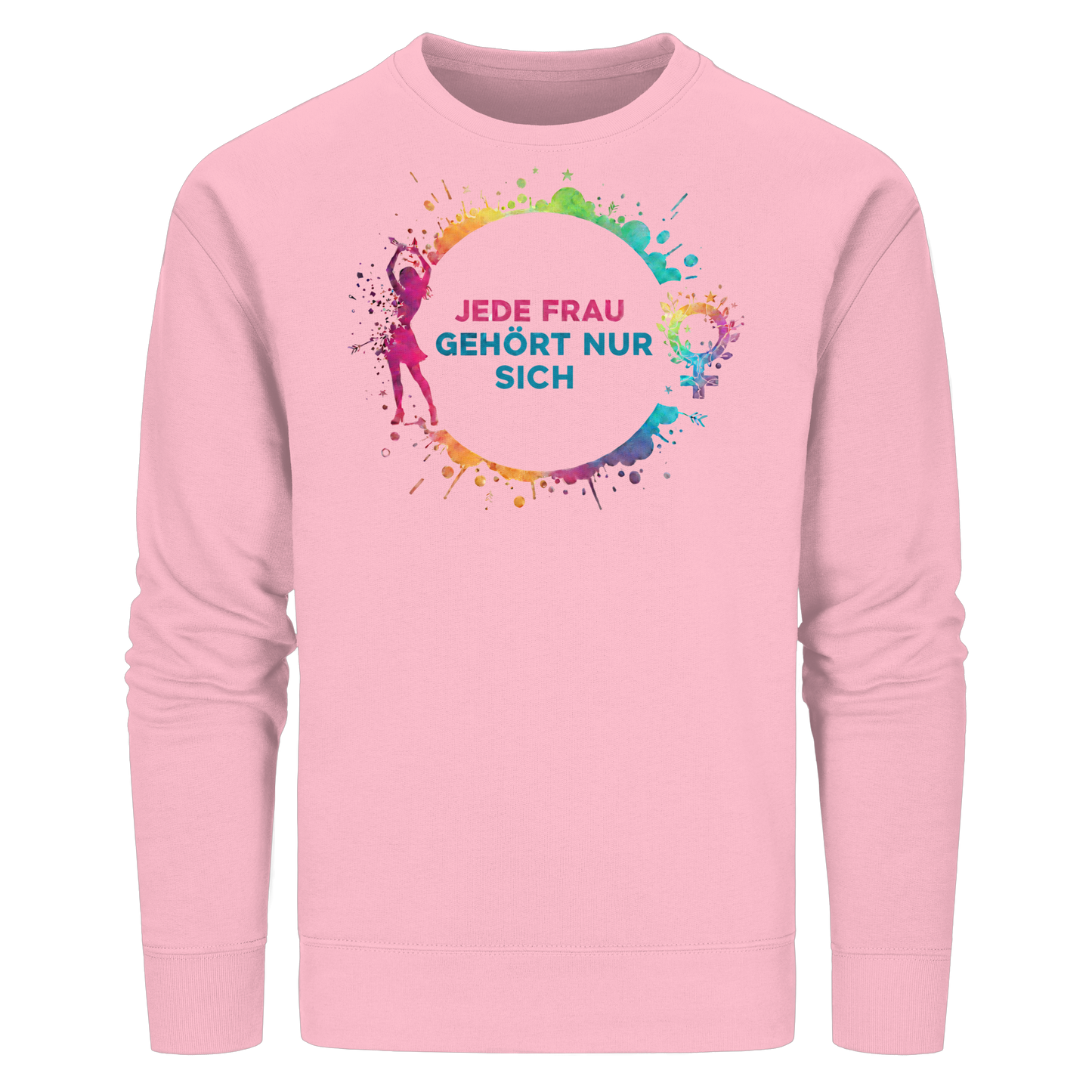 Jede Frau gehört nur sich - Feminismus - Organic Basic Unisex Sweatshirt