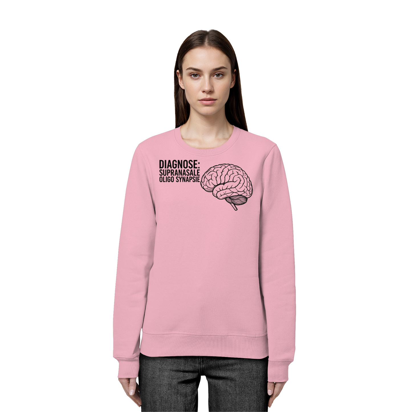Diagnose: Supranasale Olingo Synapsie - Medizinhumor - Organic Basic Unisex Sweatshirt