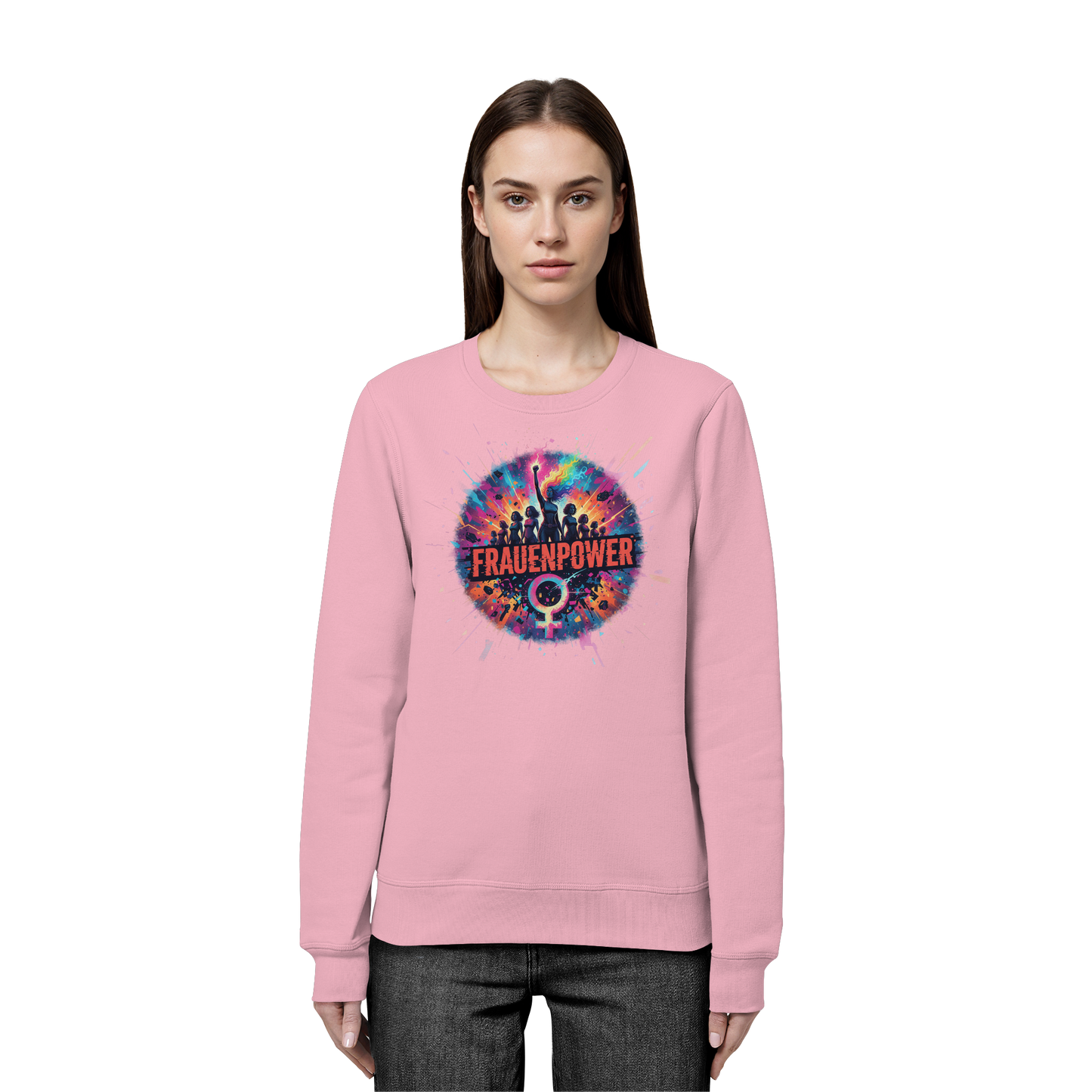Frauenpower  - Feminismus - Organic Basic Unisex Sweatshirt