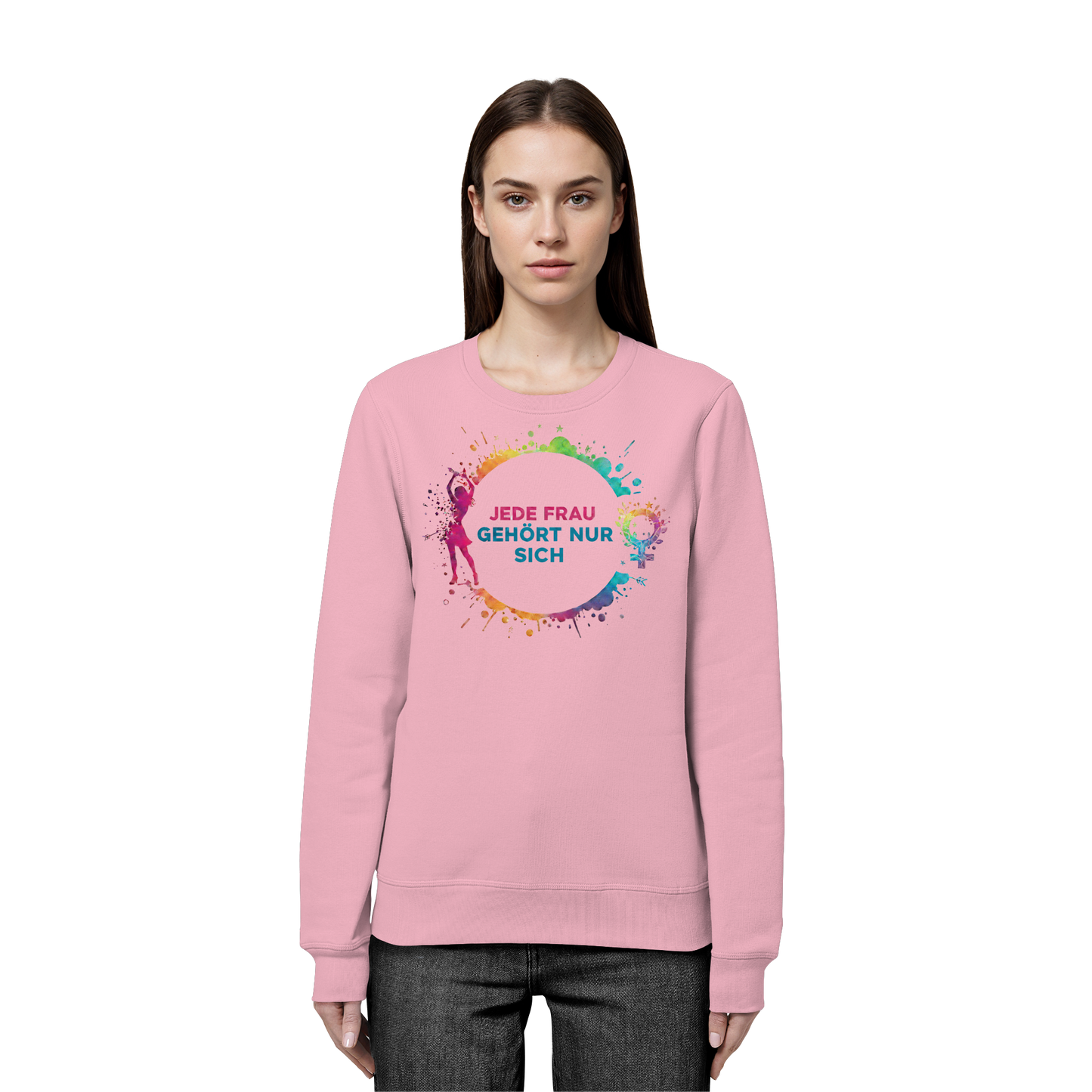 Jede Frau gehört nur sich - Feminismus - Organic Basic Unisex Sweatshirt