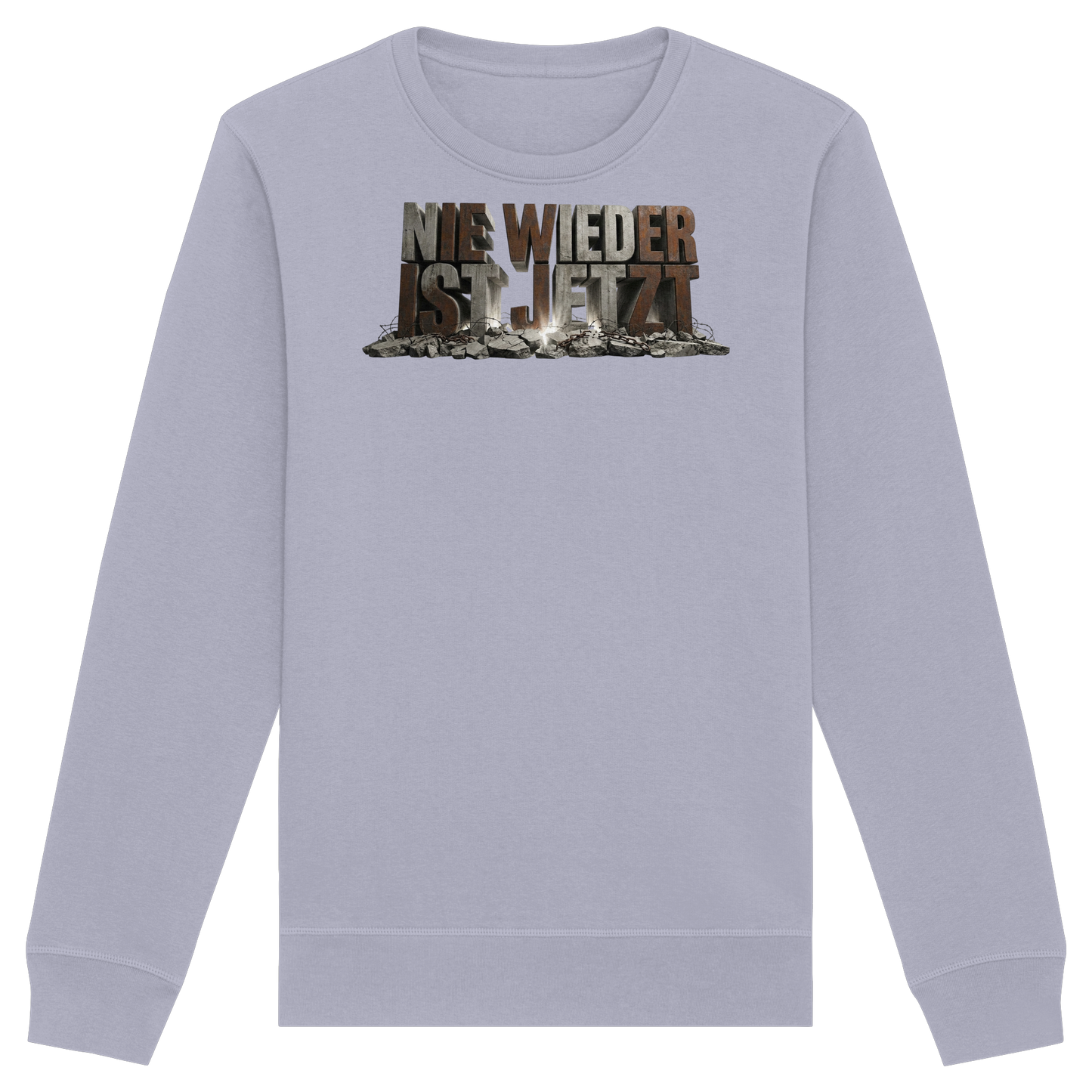 Nie wieder ist jetzt  - Demokratie  - Organic Basic Unisex Sweatshirt