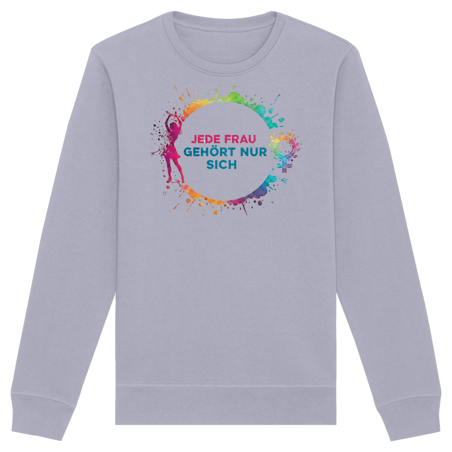 Jede Frau gehört nur sich - Feminismus - Organic Basic Unisex Sweatshirt