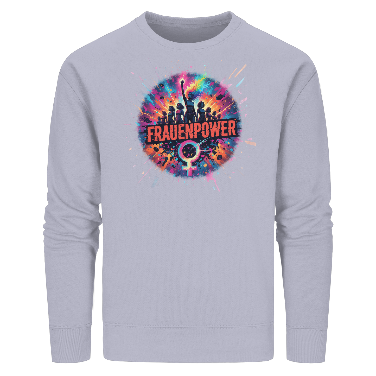 Frauenpower  - Feminismus - Organic Basic Unisex Sweatshirt