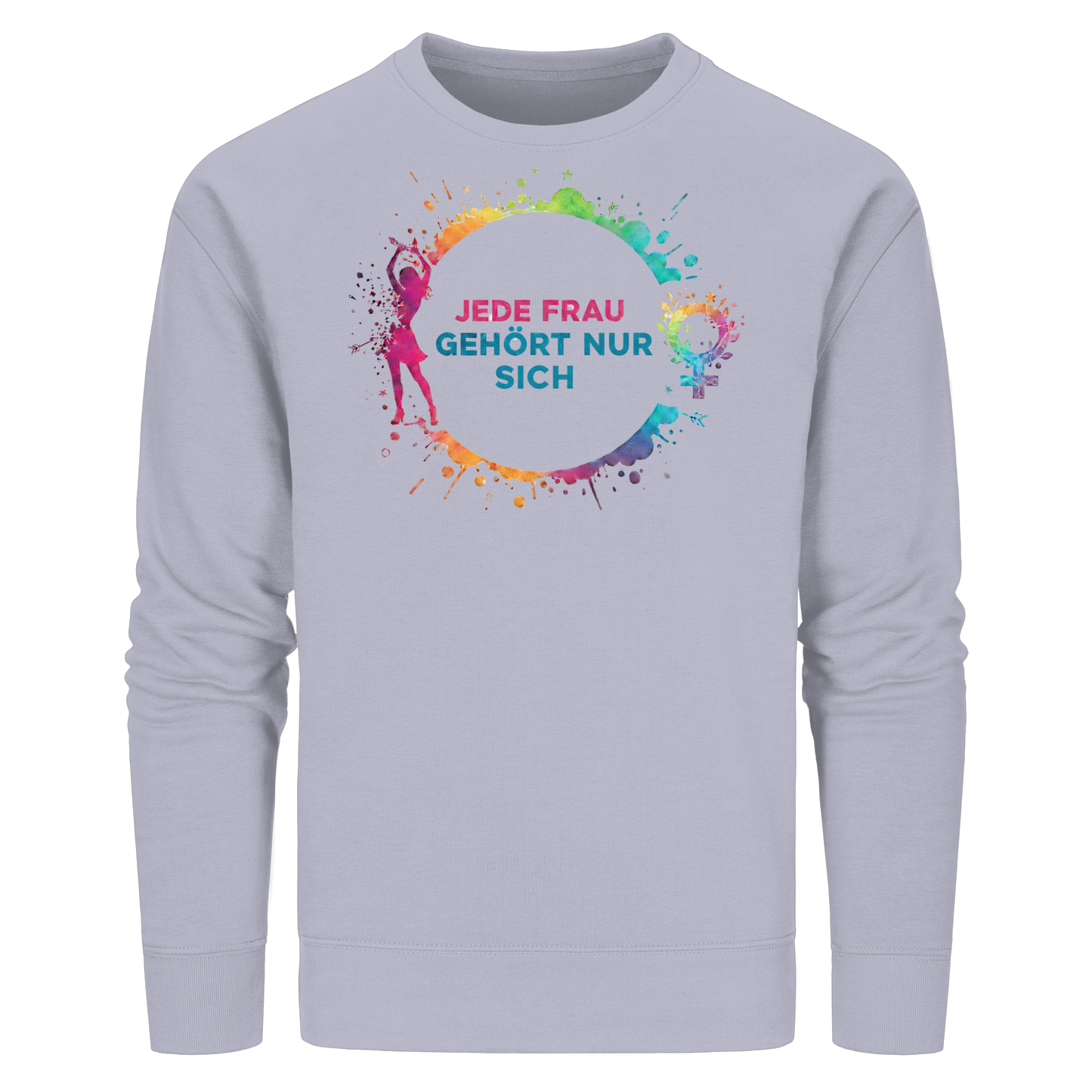 Jede Frau gehört nur sich - Feminismus - Organic Basic Unisex Sweatshirt