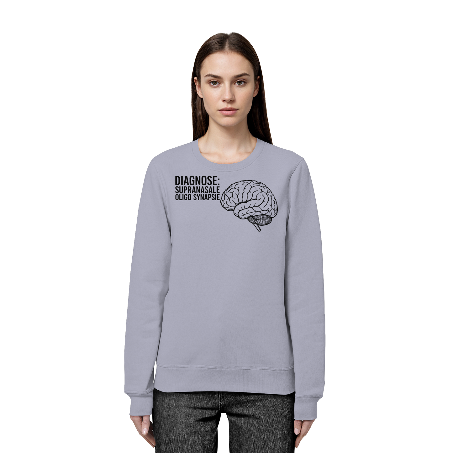 Diagnose: Supranasale Olingo Synapsie - Medizinhumor - Organic Basic Unisex Sweatshirt