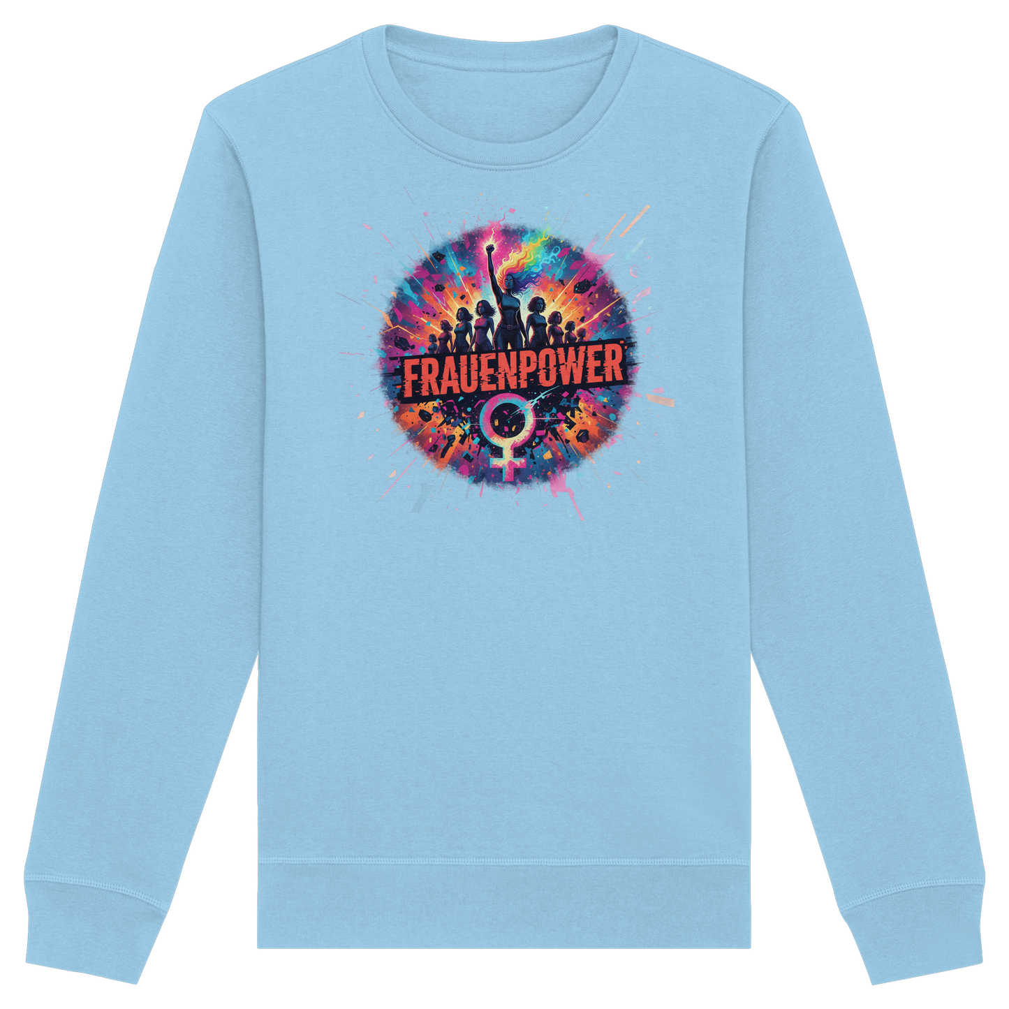 Frauenpower  - Feminismus - Organic Basic Unisex Sweatshirt
