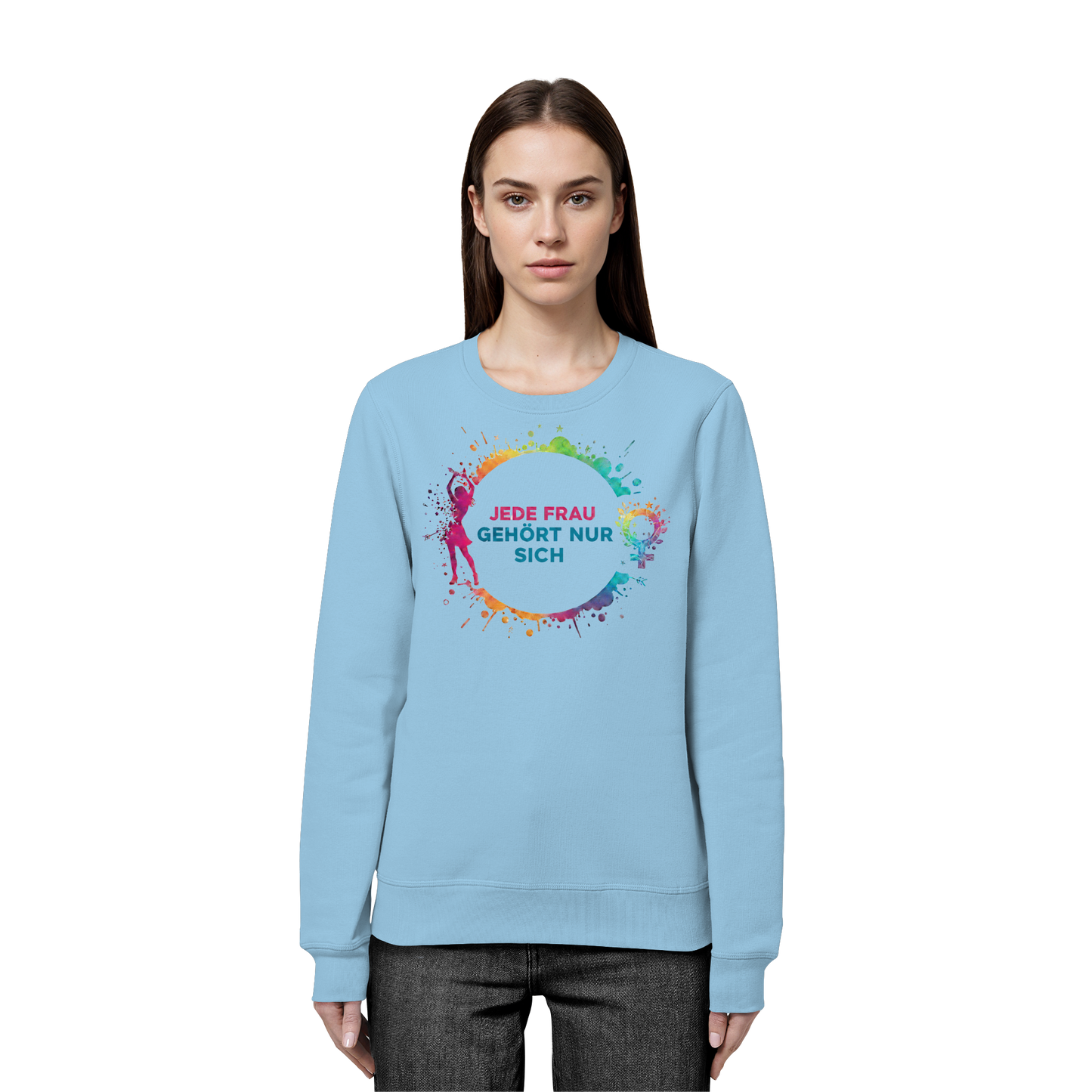 Jede Frau gehört nur sich - Feminismus - Organic Basic Unisex Sweatshirt
