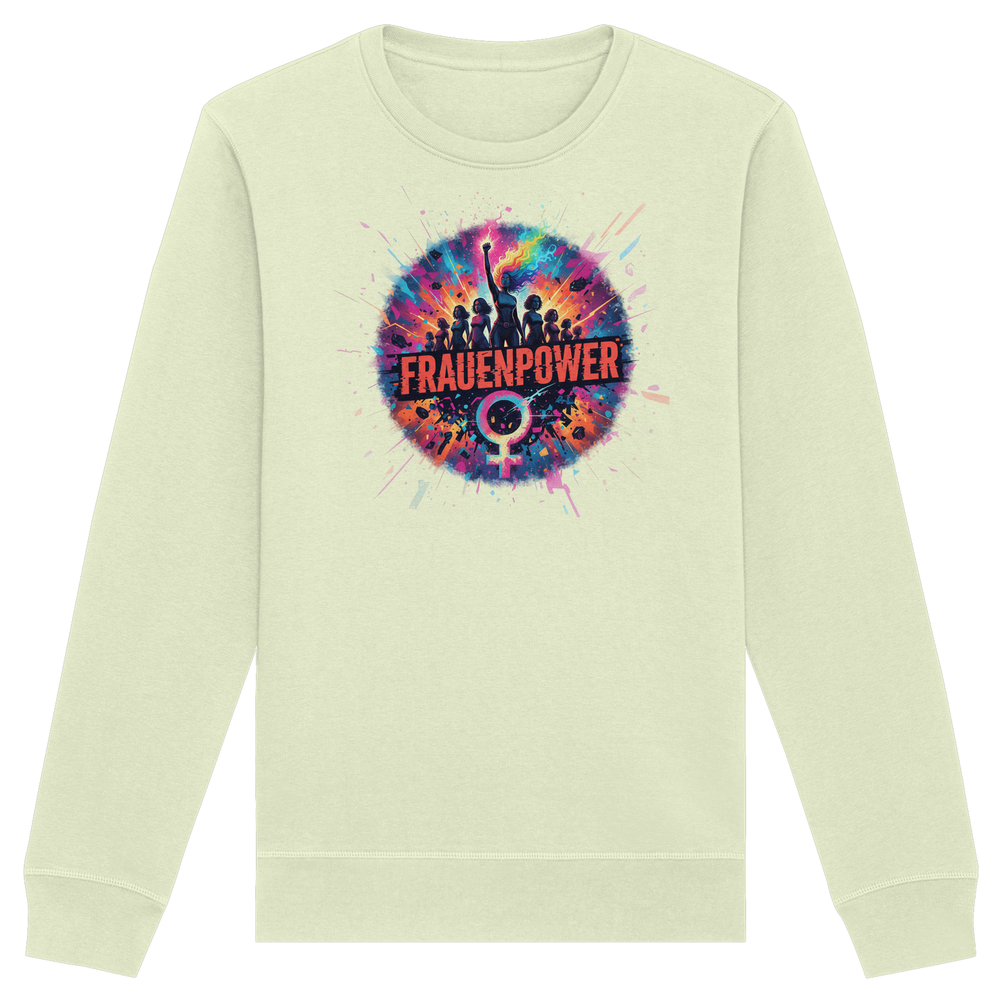 Frauenpower  - Feminismus - Organic Basic Unisex Sweatshirt