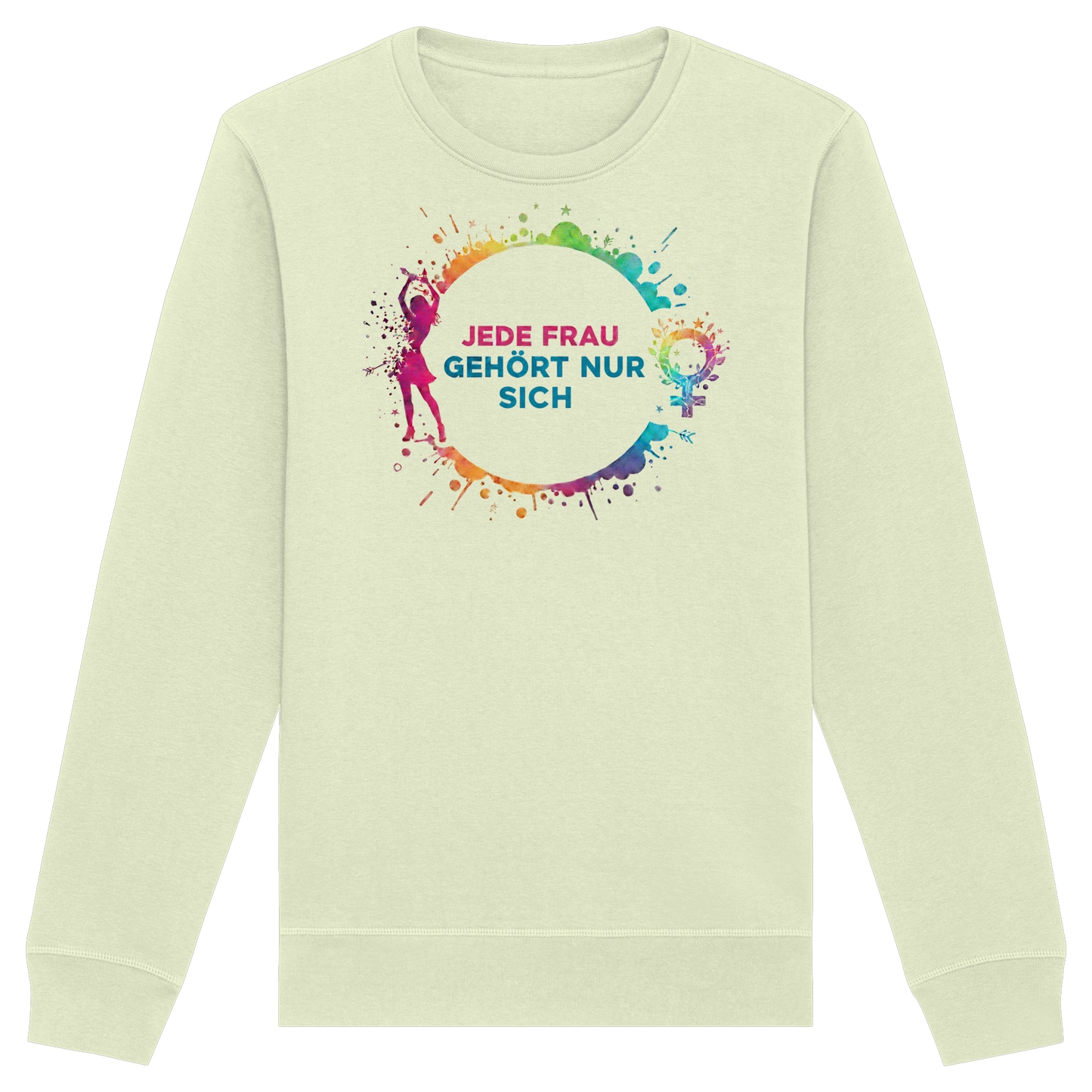 Jede Frau gehört nur sich - Feminismus - Organic Basic Unisex Sweatshirt
