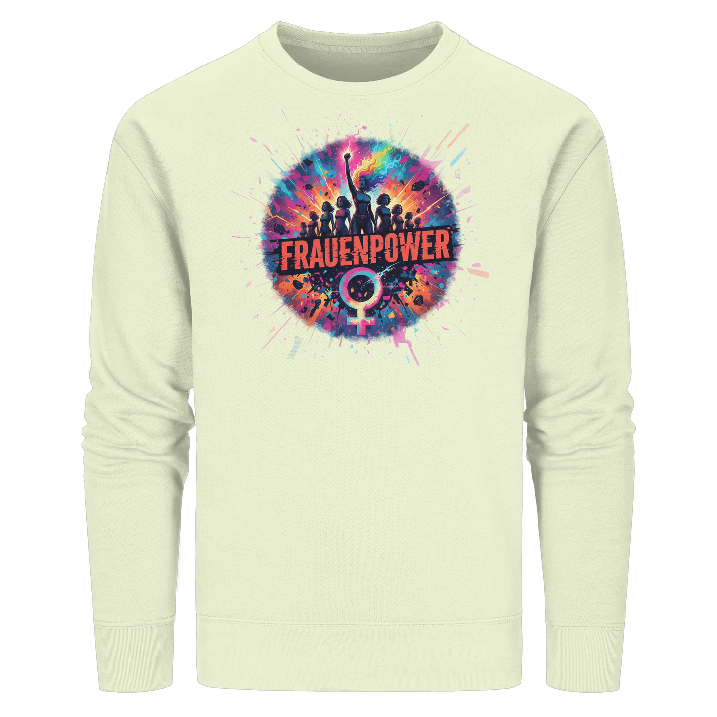 Frauenpower  - Feminismus - Organic Basic Unisex Sweatshirt