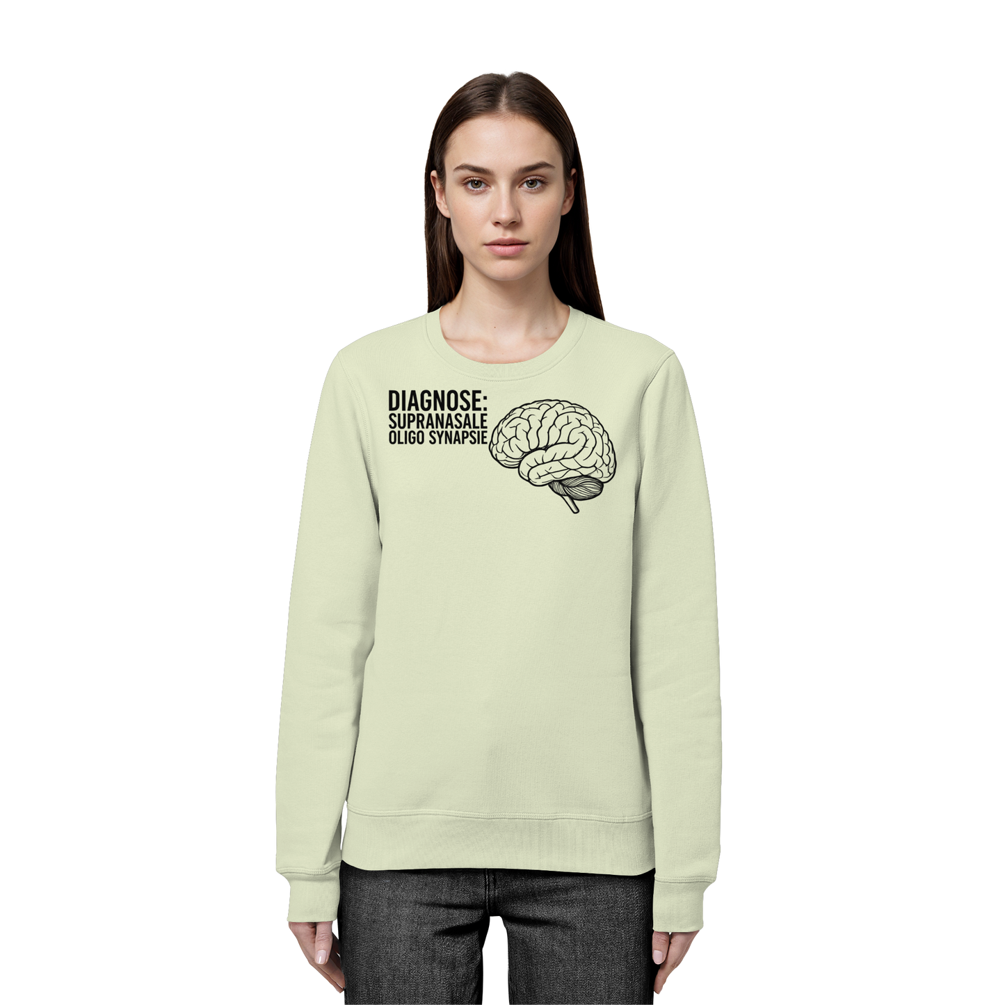 Diagnose: Supranasale Olingo Synapsie - Medizinhumor - Organic Basic Unisex Sweatshirt