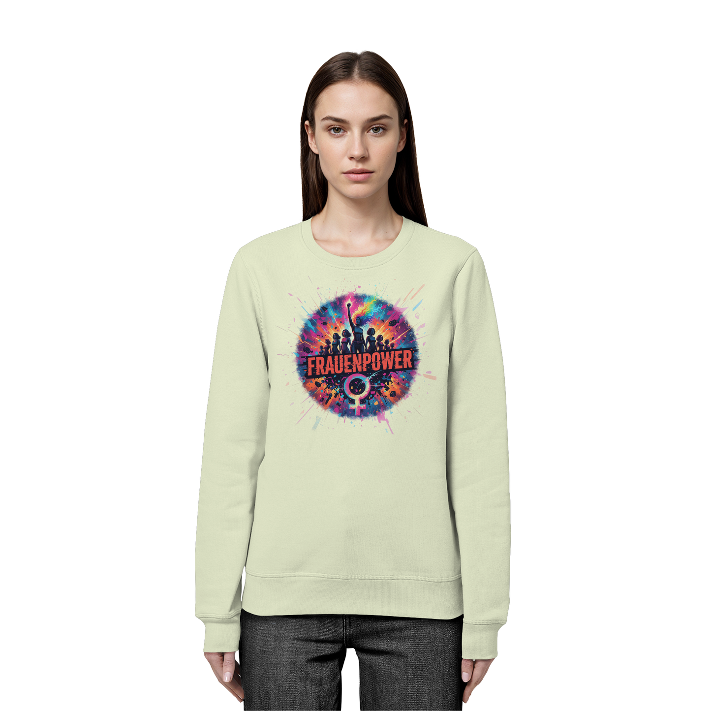 Frauenpower  - Feminismus - Organic Basic Unisex Sweatshirt