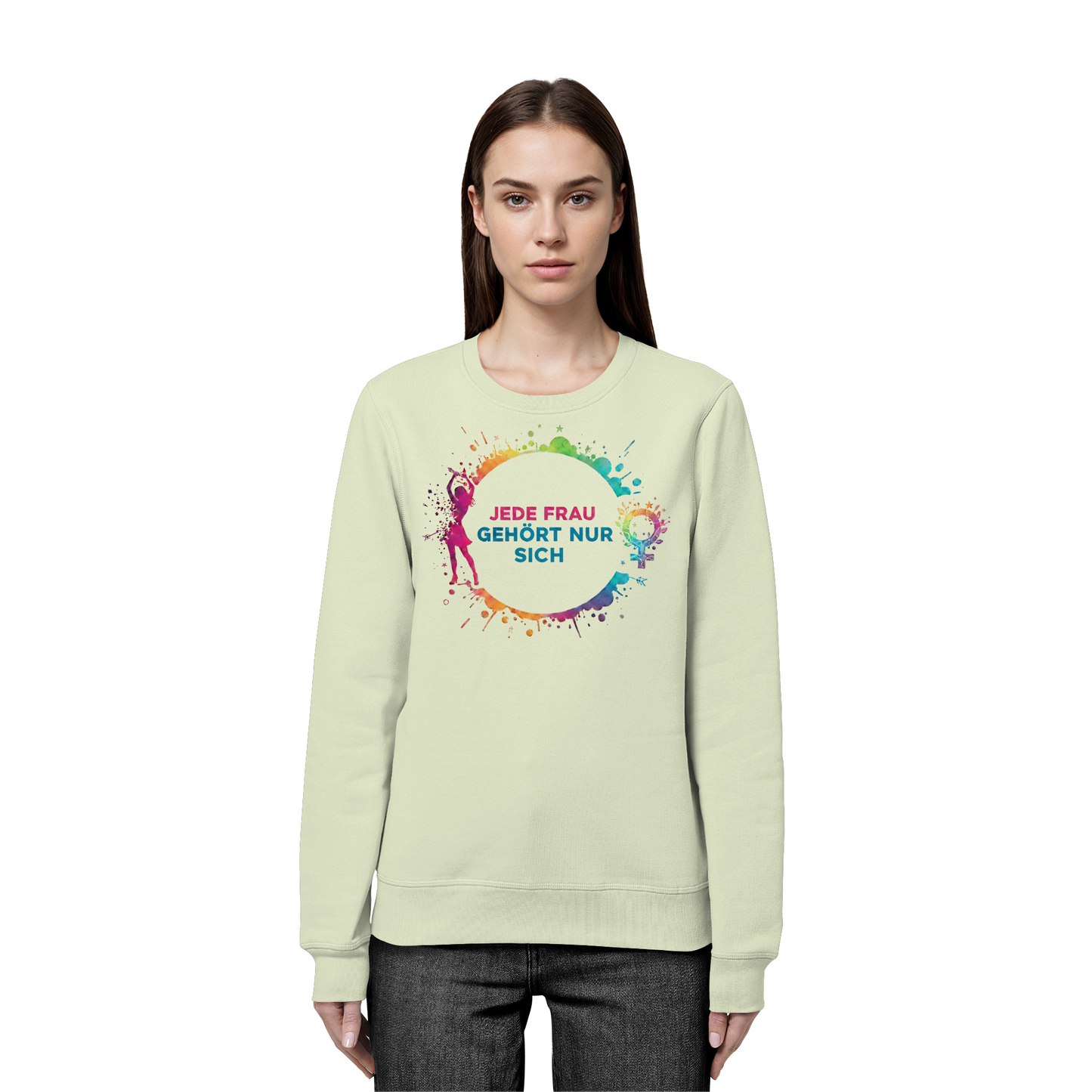 Jede Frau gehört nur sich - Feminismus - Organic Basic Unisex Sweatshirt