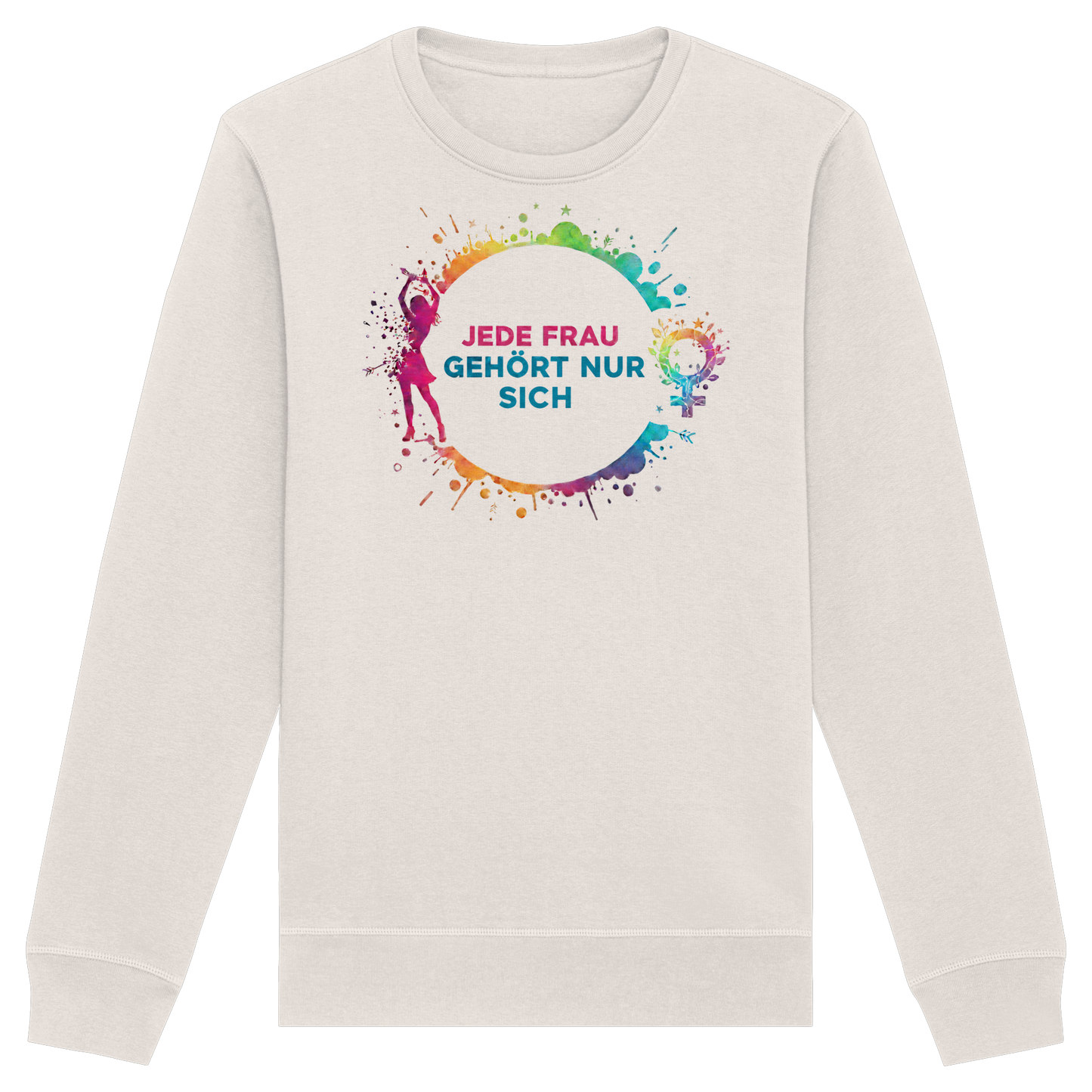 Jede Frau gehört nur sich - Feminismus - Organic Basic Unisex Sweatshirt