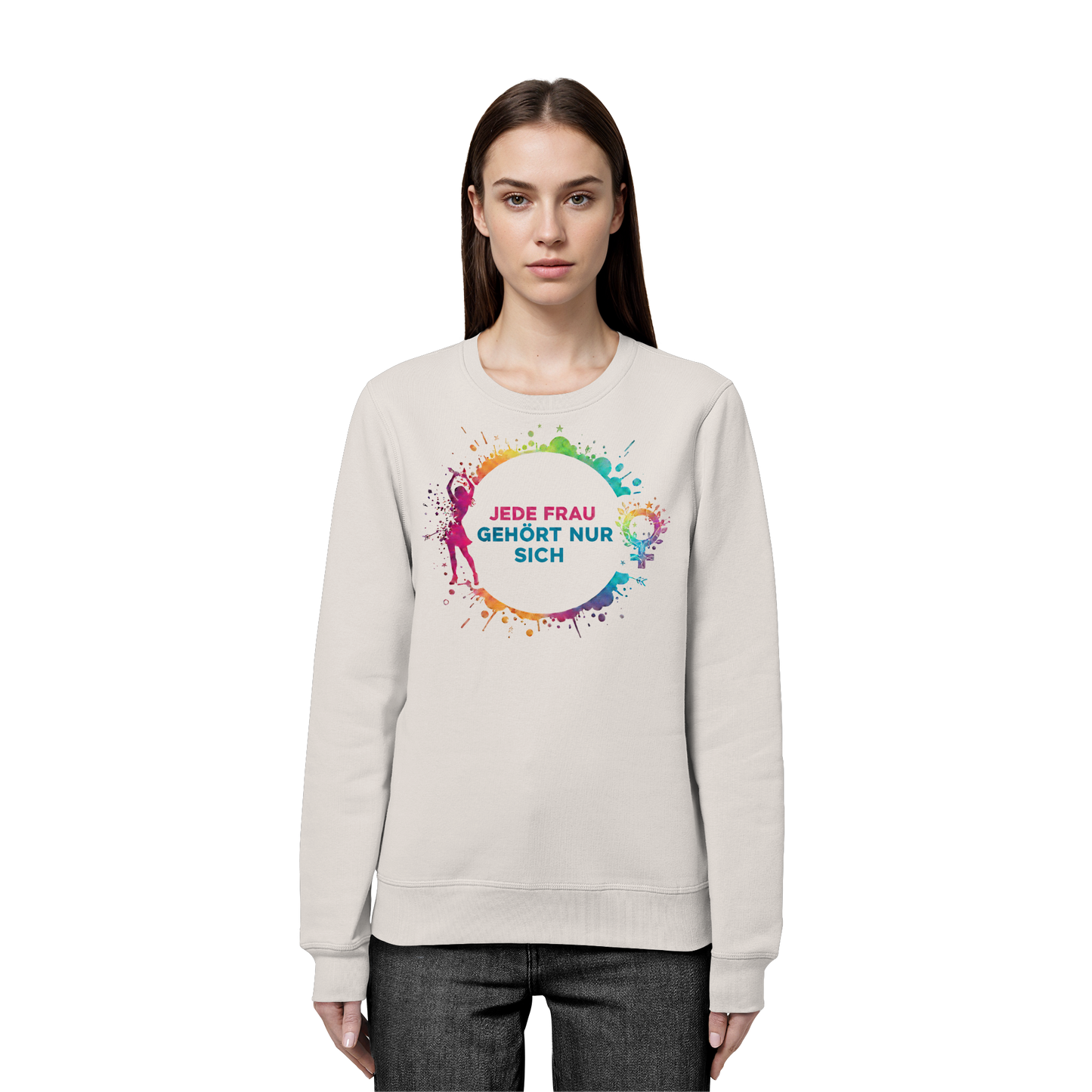 Jede Frau gehört nur sich - Feminismus - Organic Basic Unisex Sweatshirt