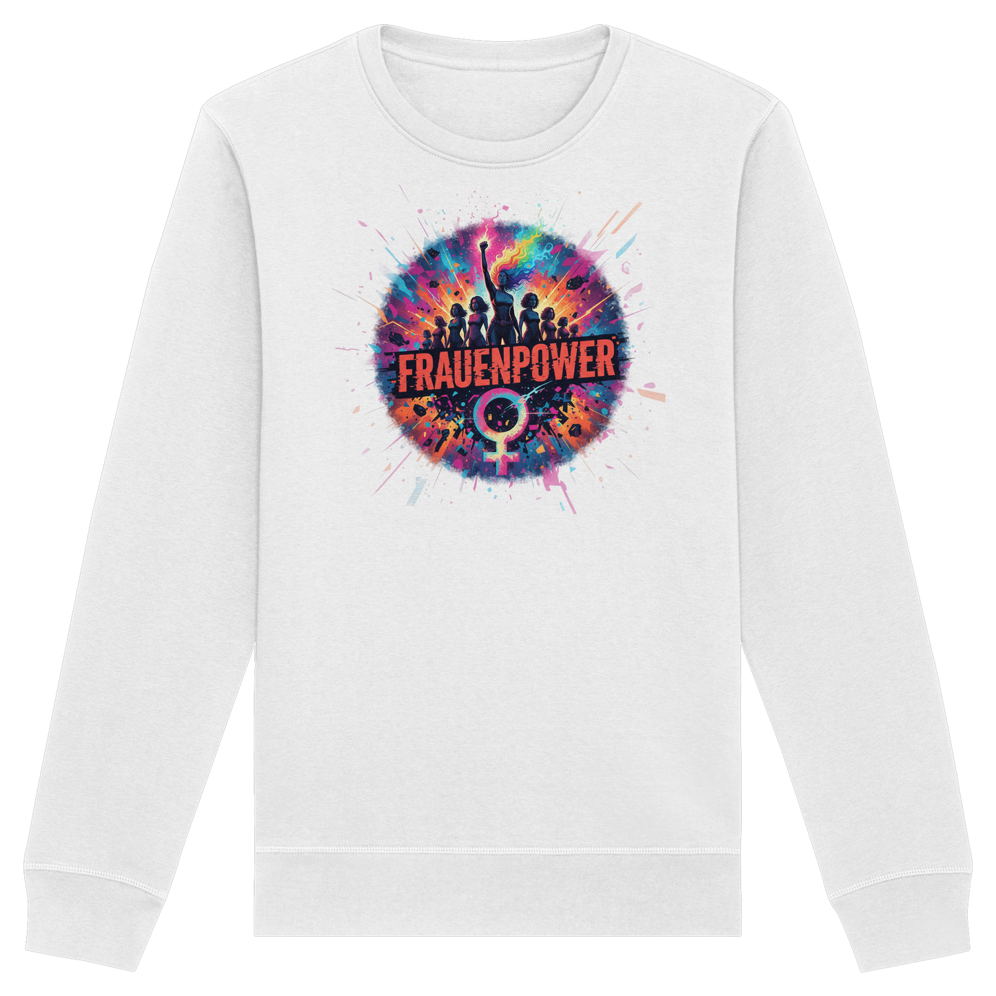 Frauenpower  - Feminismus - Organic Basic Unisex Sweatshirt