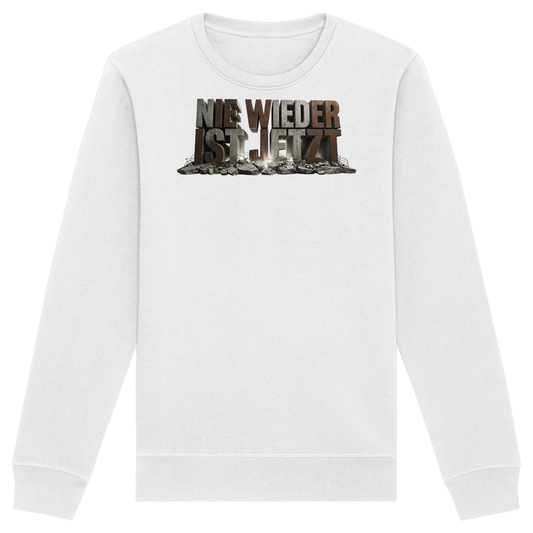 Nie wieder ist jetzt  - Demokratie  - Organic Basic Unisex Sweatshirt