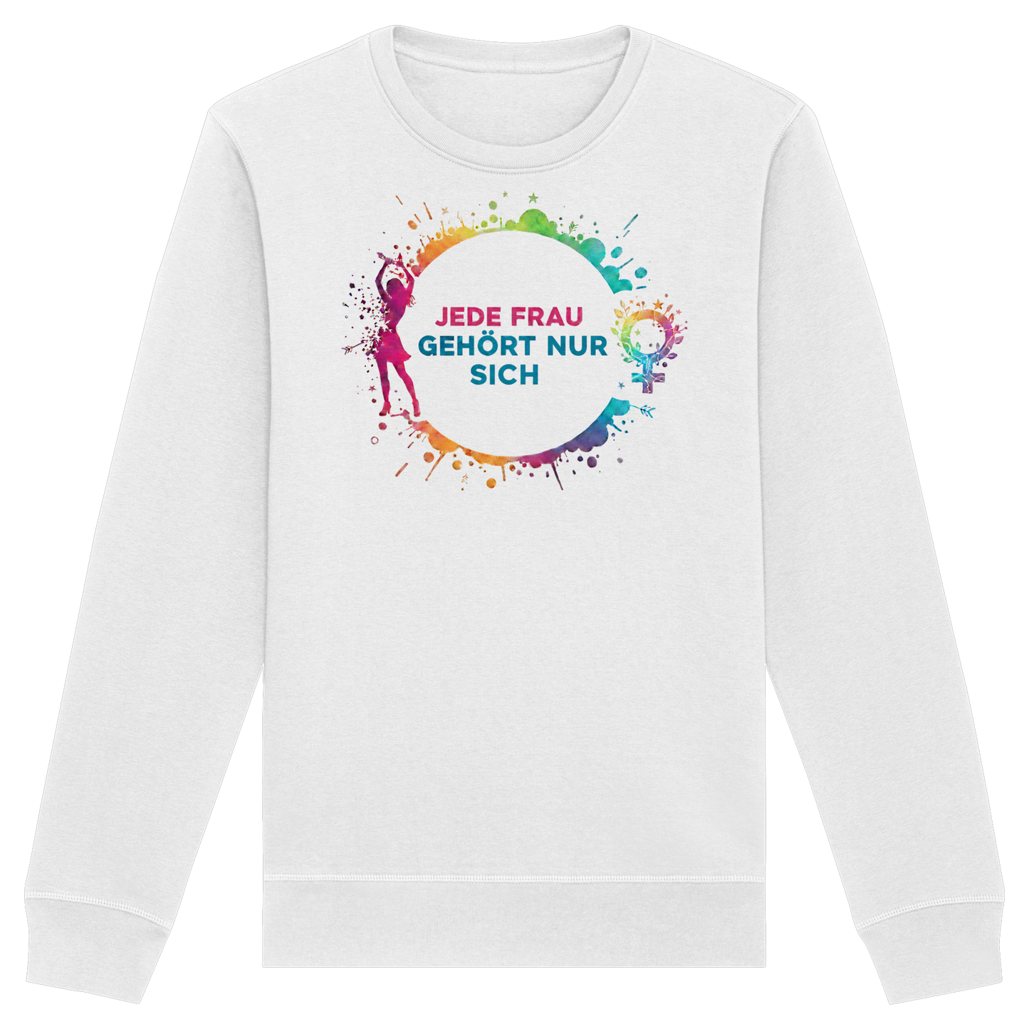 Jede Frau gehört nur sich - Feminismus - Organic Basic Unisex Sweatshirt