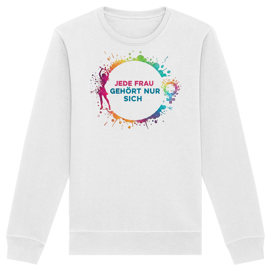 Jede Frau gehört nur sich - Feminismus - Organic Basic Unisex Sweatshirt