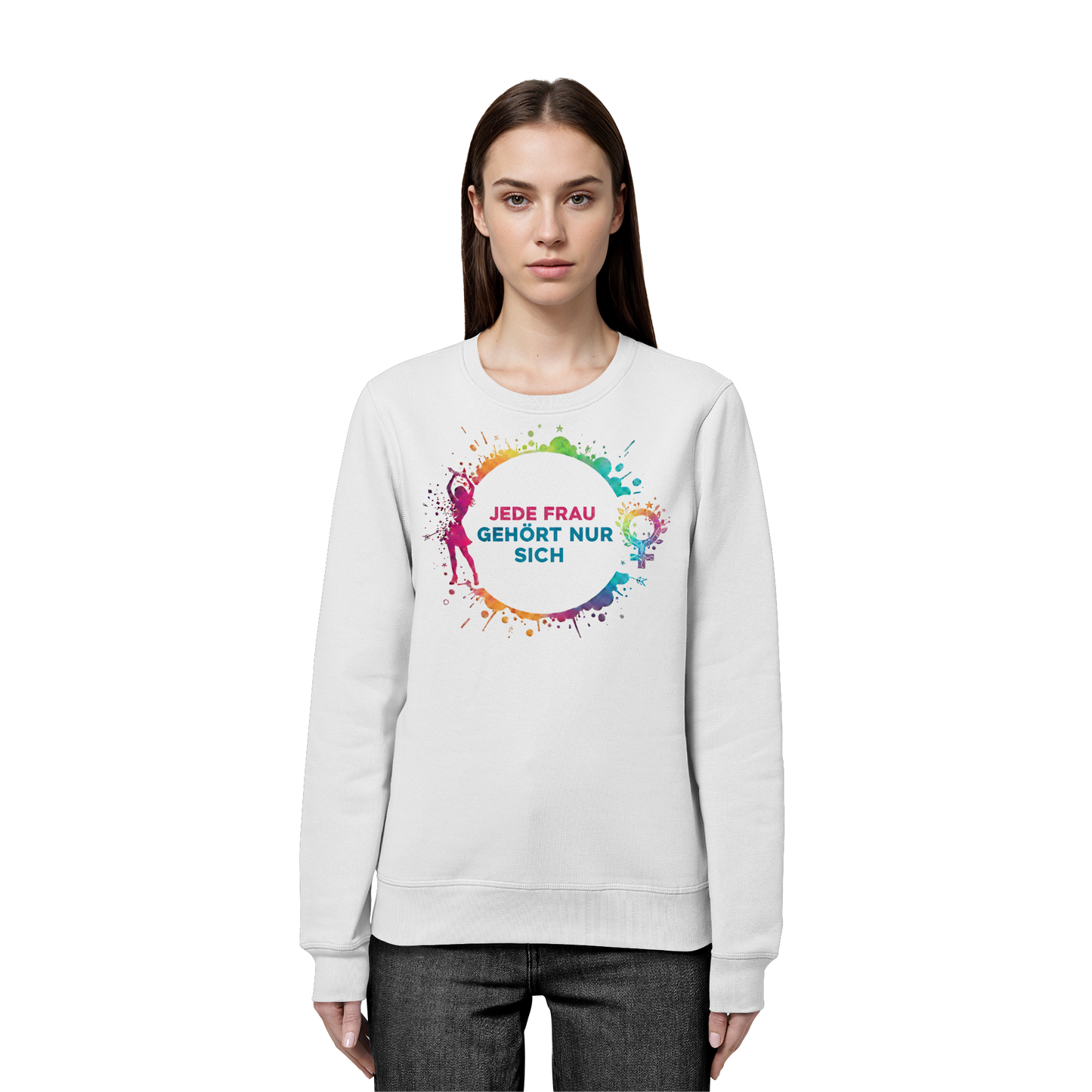 Jede Frau gehört nur sich - Feminismus - Organic Basic Unisex Sweatshirt