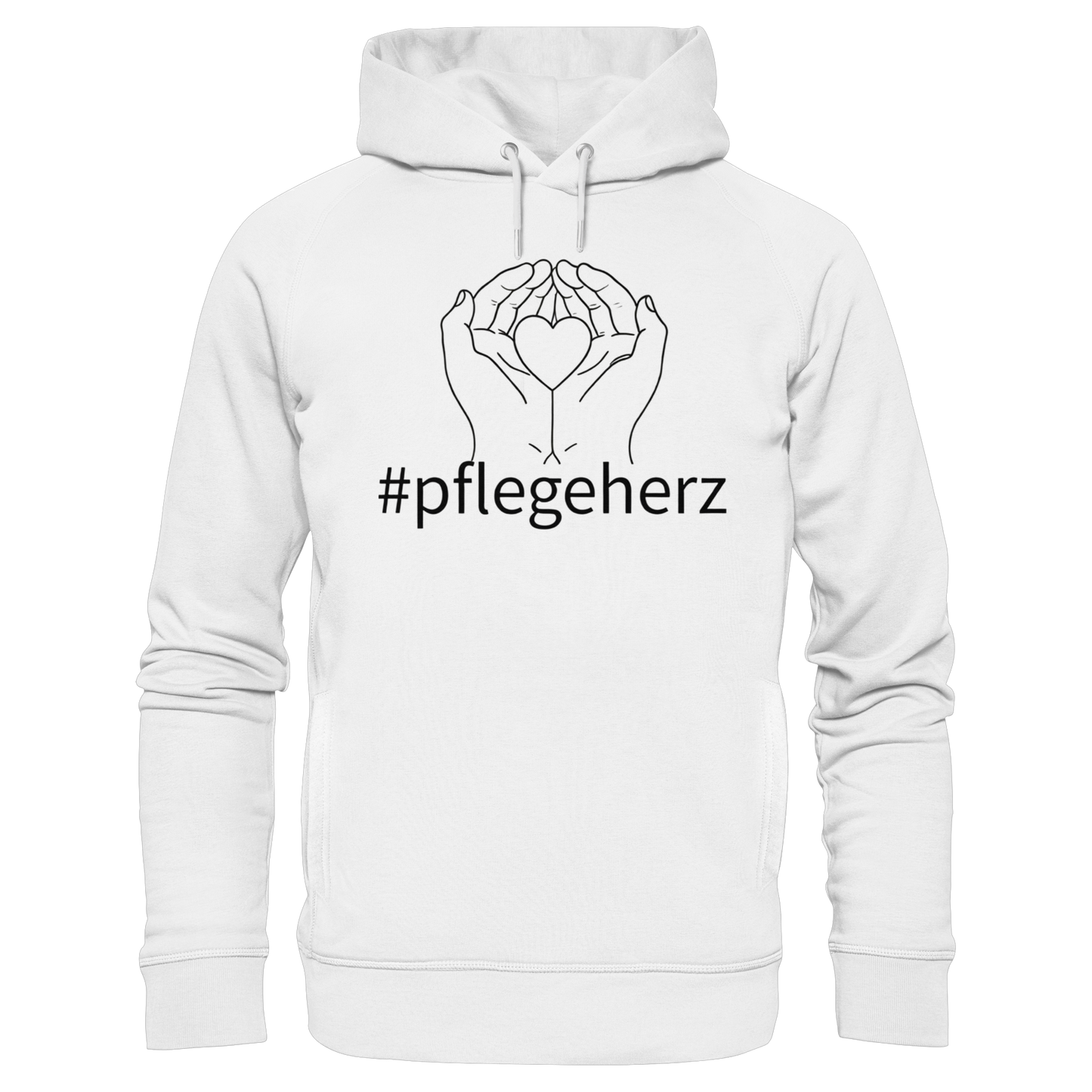 #pflegeherz - Pflegekraft - Organic Fashion Hoodie