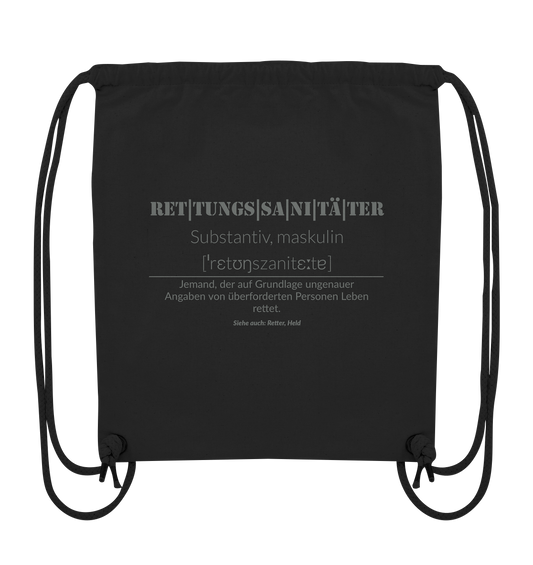 Rettungssanitäter  - Organic Gym-Bag