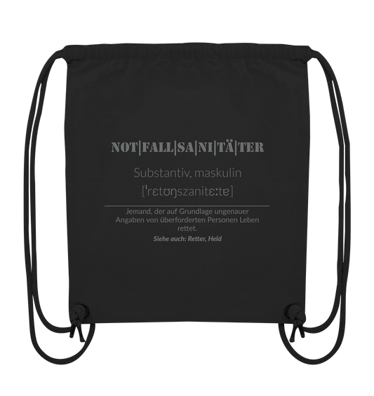 Notfallsanitäter - Organic Gym-Bag