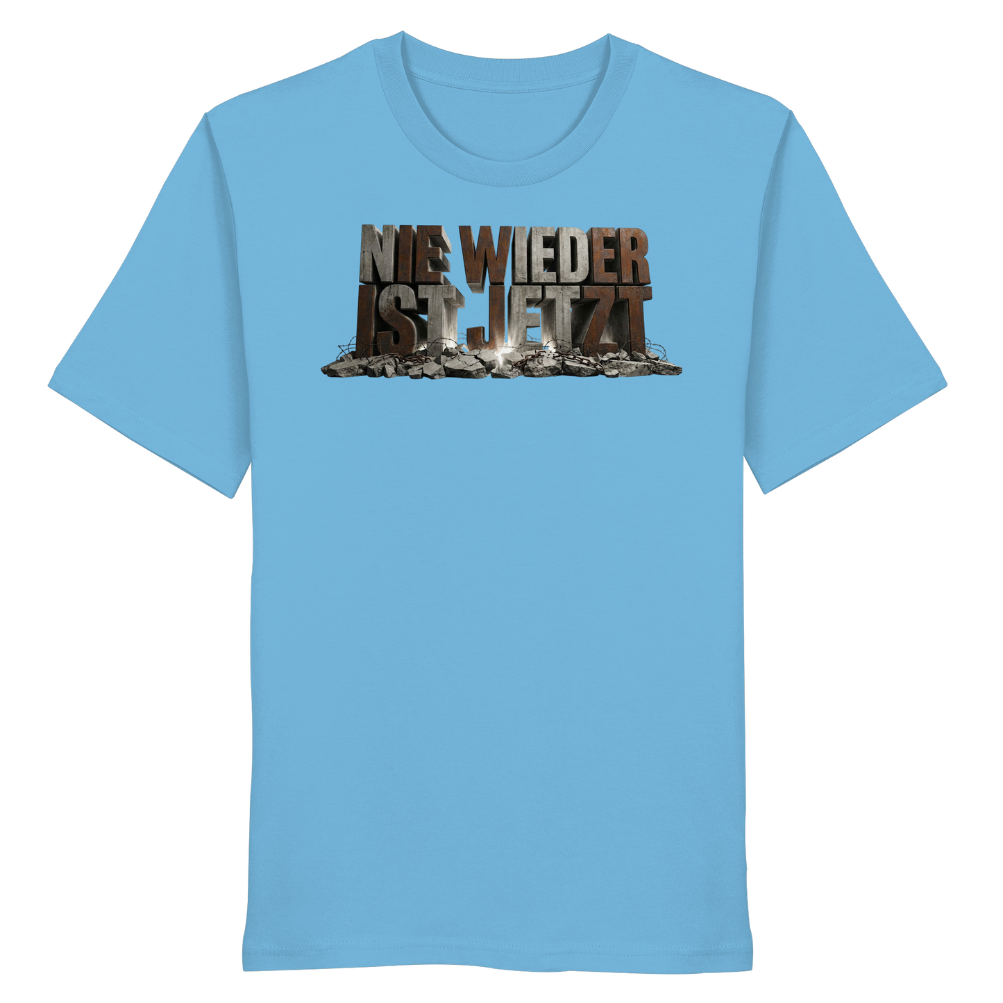 Nie wieder ist jetzt  - Demokratie  - Organic Shirt