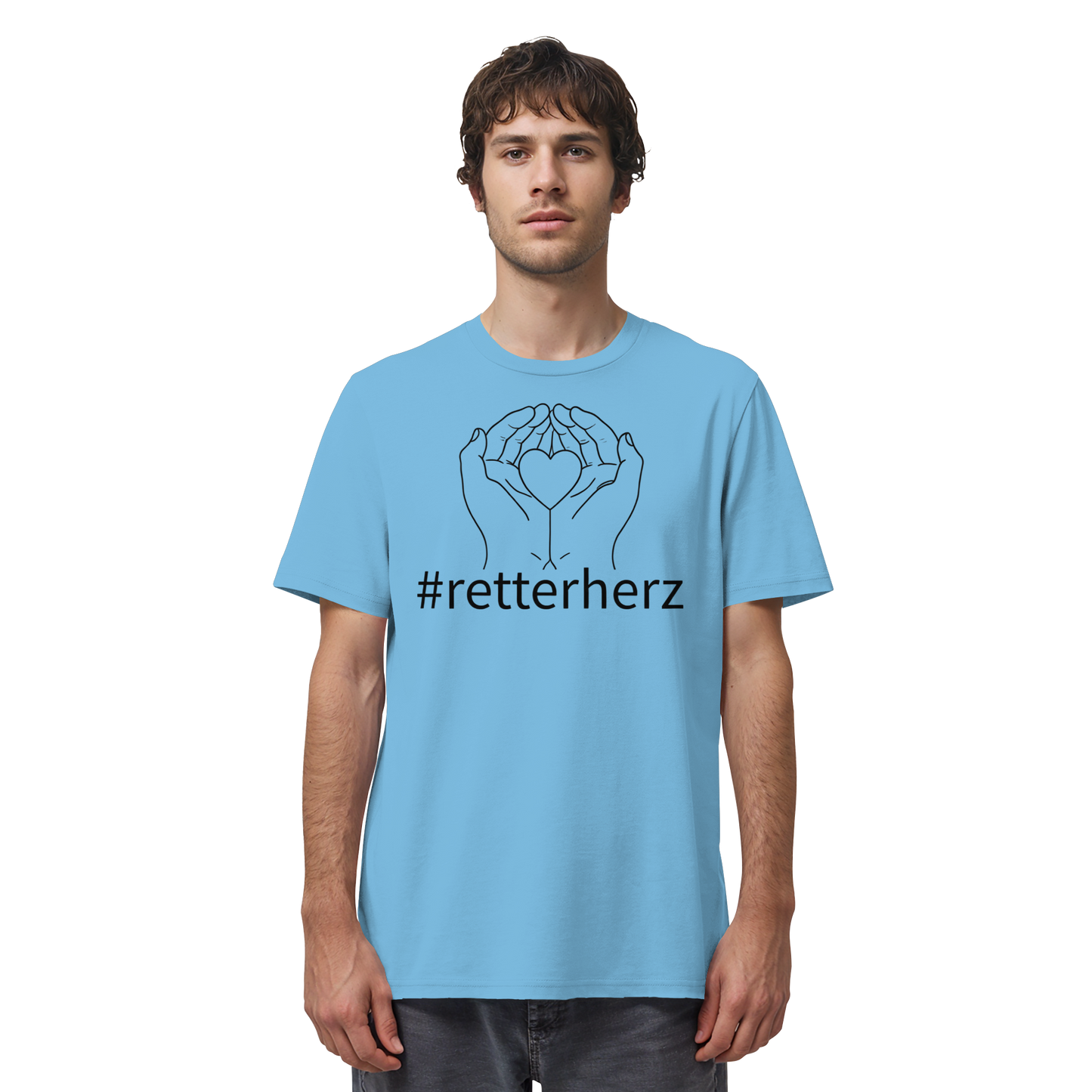 #retterherz - Rettungsdienst - Organic Shirt
