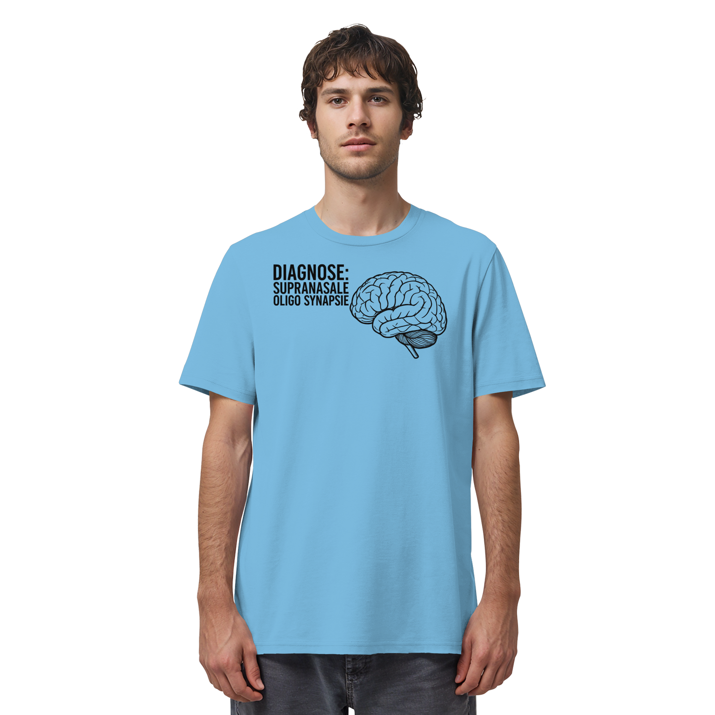 Diagnose: Supranasale Olingo Synapsie - Medizinhumor - Organic Shirt