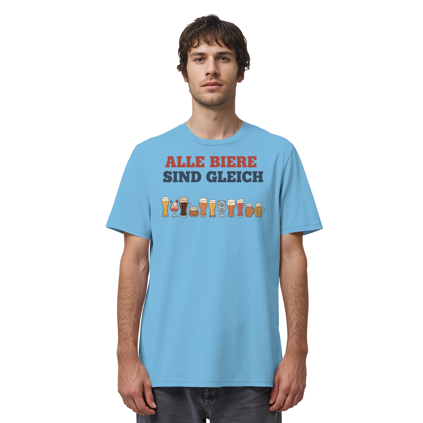 Alle Biere sind gleich  - Demokratie - Organic Shirt