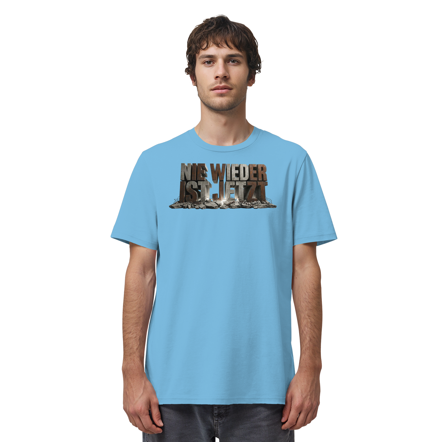 Nie wieder ist jetzt  - Demokratie  - Organic Shirt
