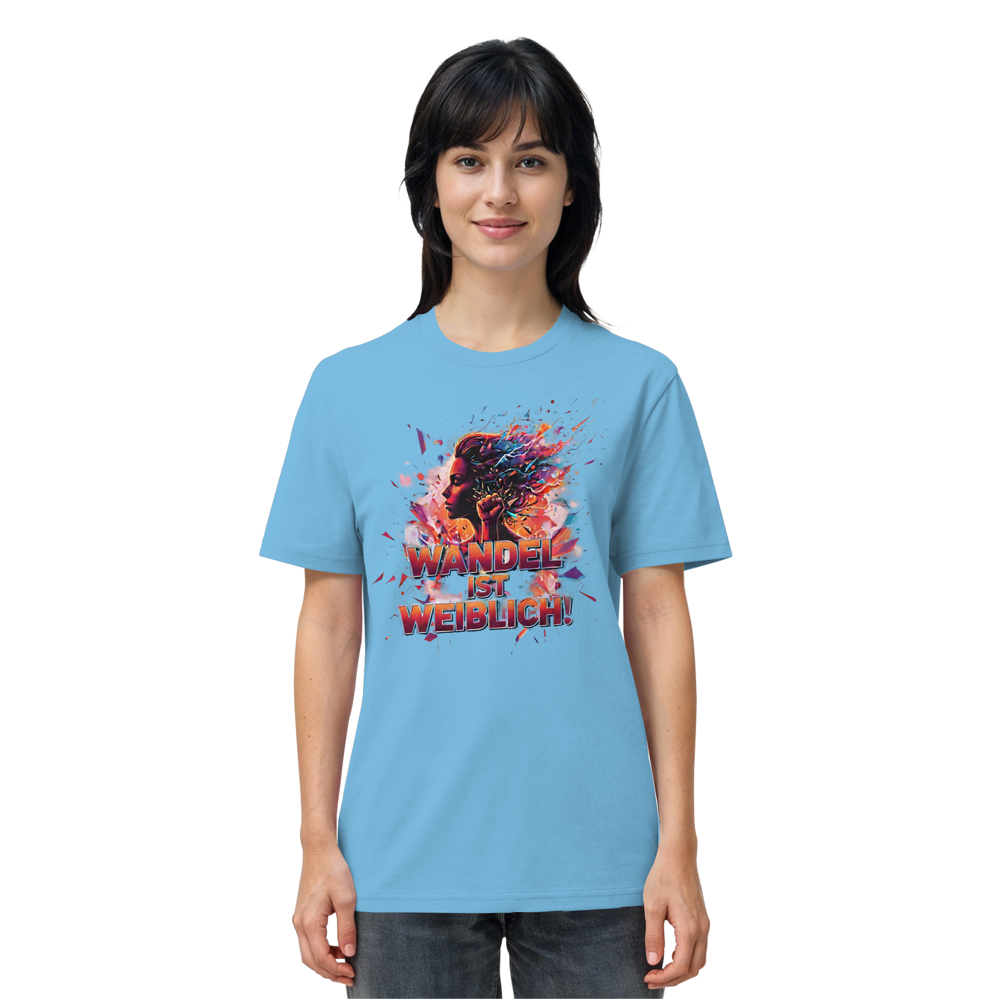 Wandel ist weiblich - Feminismus - Organic Shirt