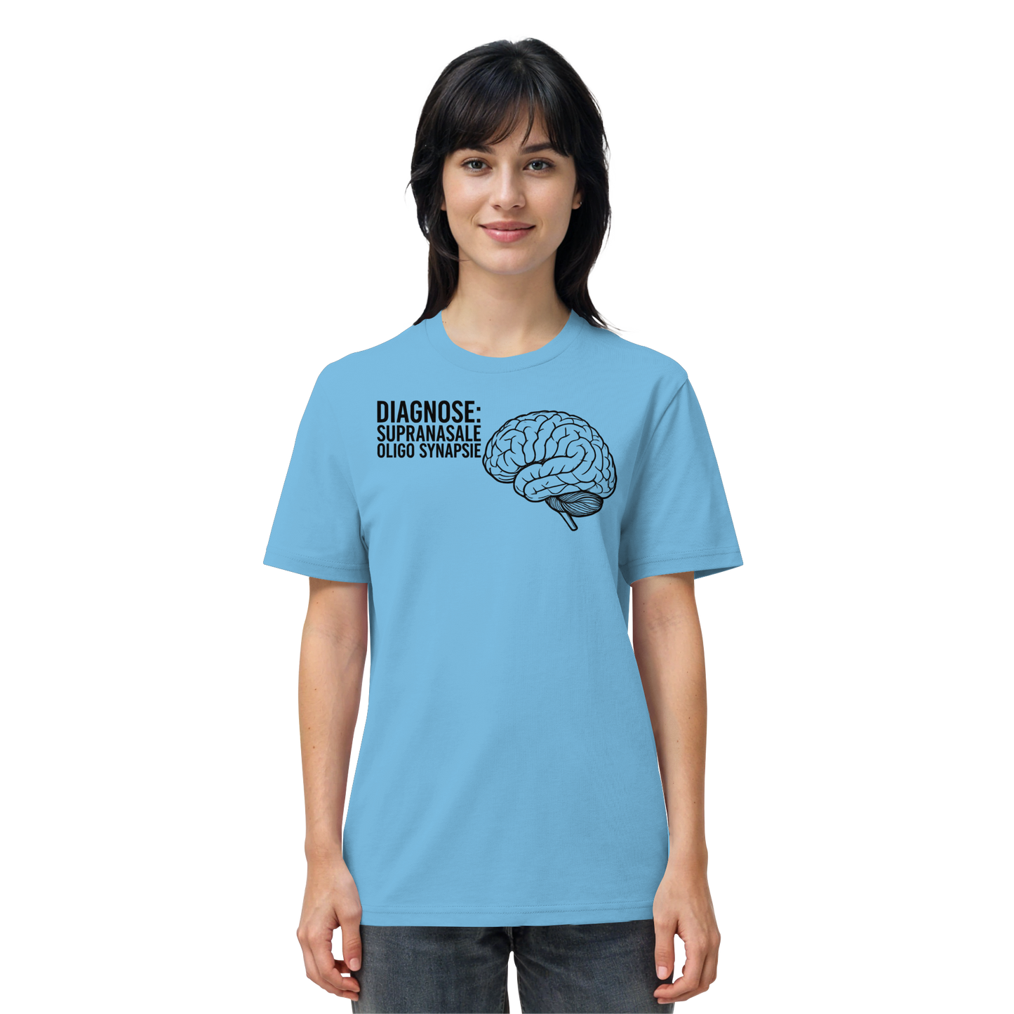 Diagnose: Supranasale Olingo Synapsie - Medizinhumor - Organic Shirt