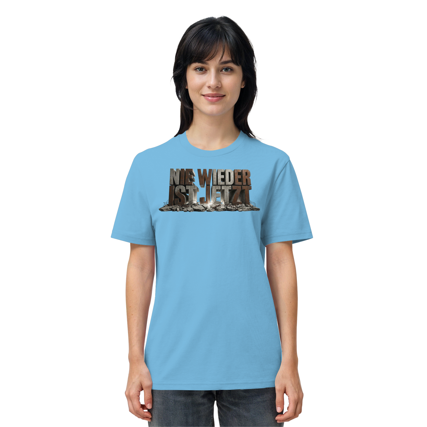 Nie wieder ist jetzt  - Demokratie  - Organic Shirt
