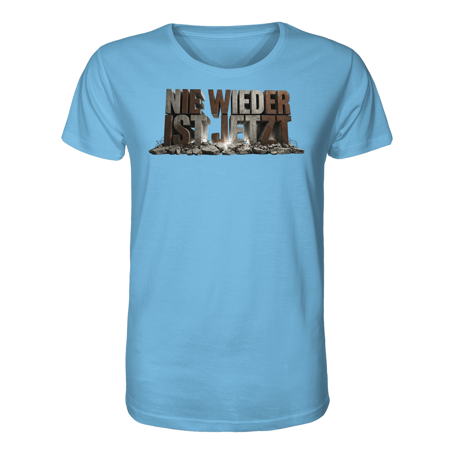 Nie wieder ist jetzt  - Demokratie  - Organic Shirt