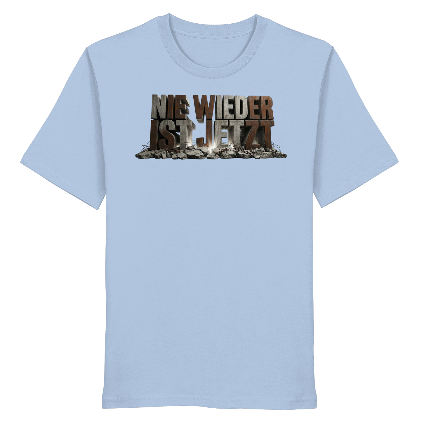Nie wieder ist jetzt  - Demokratie  - Organic Shirt