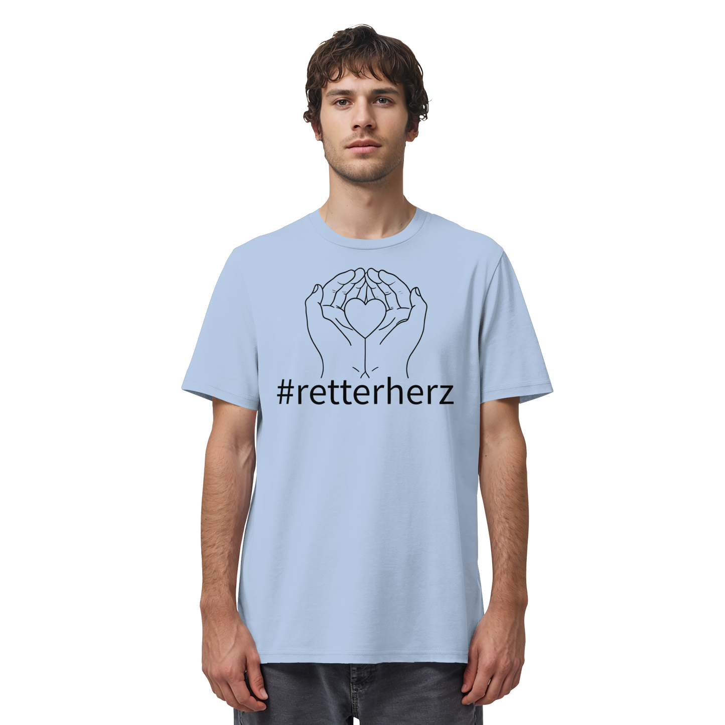 #retterherz - Rettungsdienst - Organic Shirt