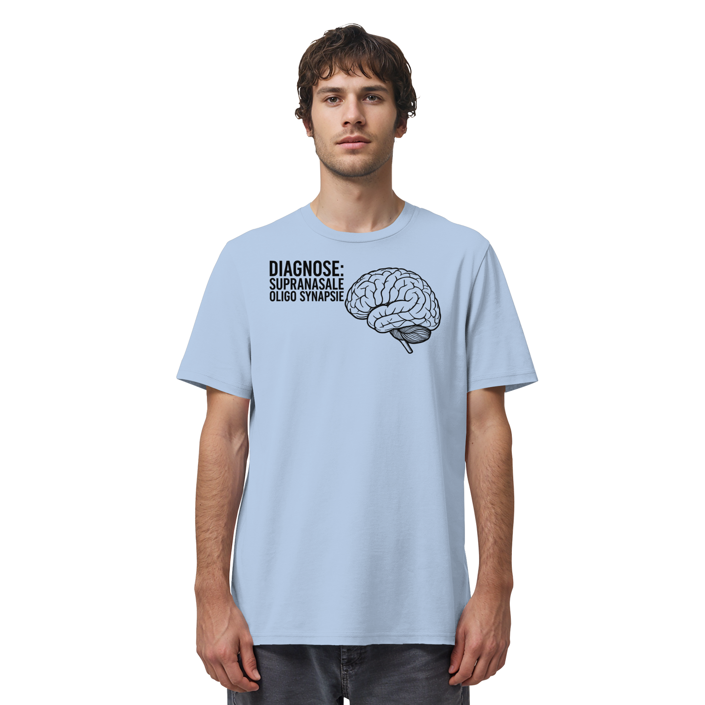 Diagnose: Supranasale Olingo Synapsie - Medizinhumor - Organic Shirt