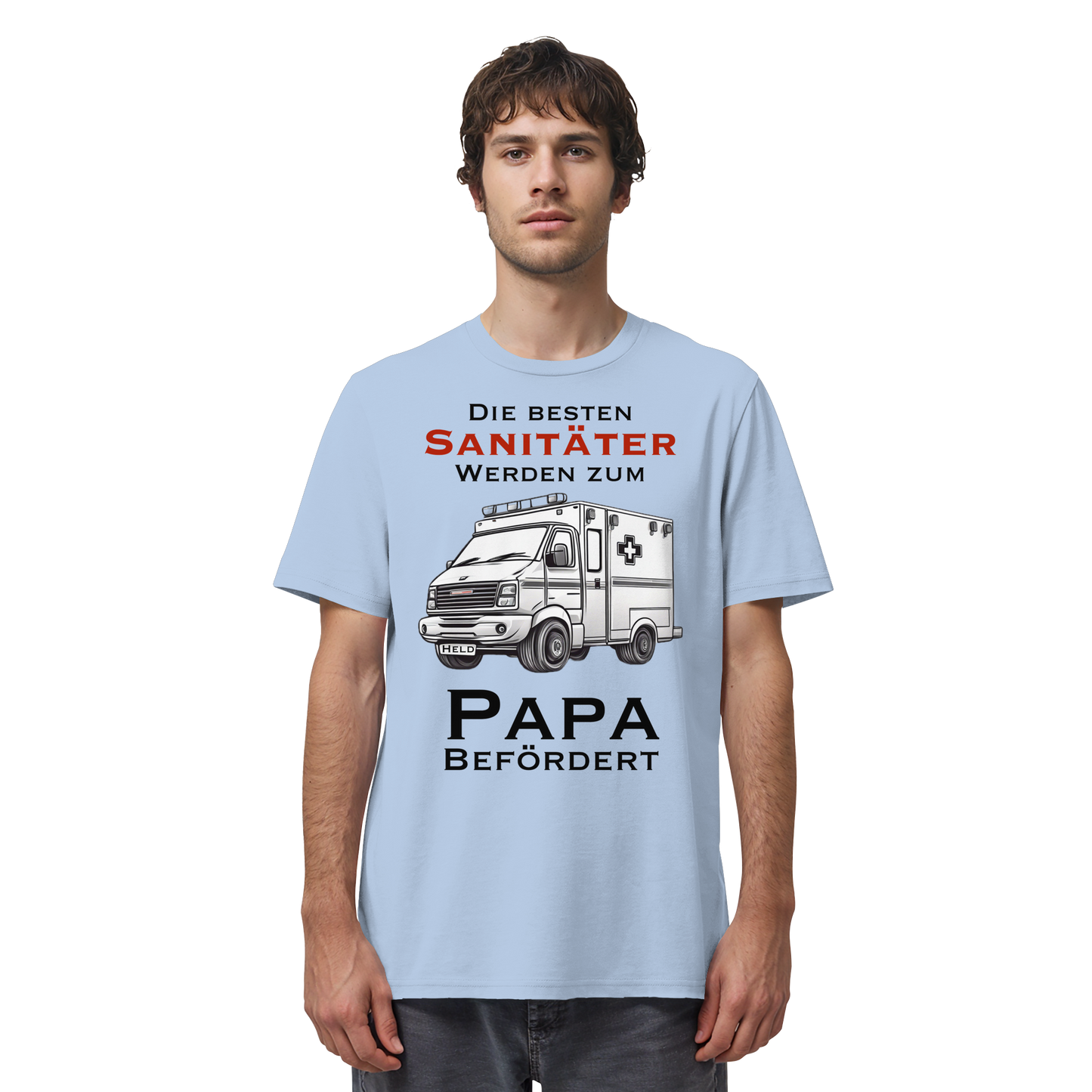 Die besten Sanitäter werden zum PAPA befördert - Rettungsdienst - Organic Shirt