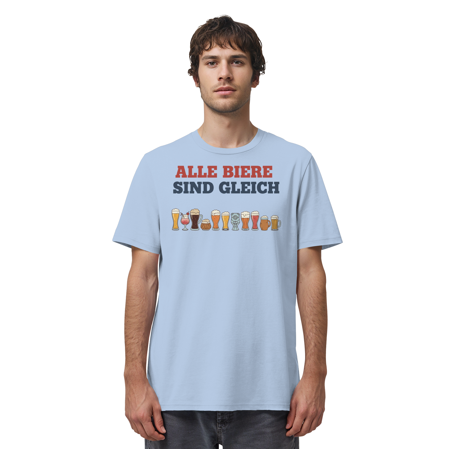 Alle Biere sind gleich  - Demokratie - Organic Shirt