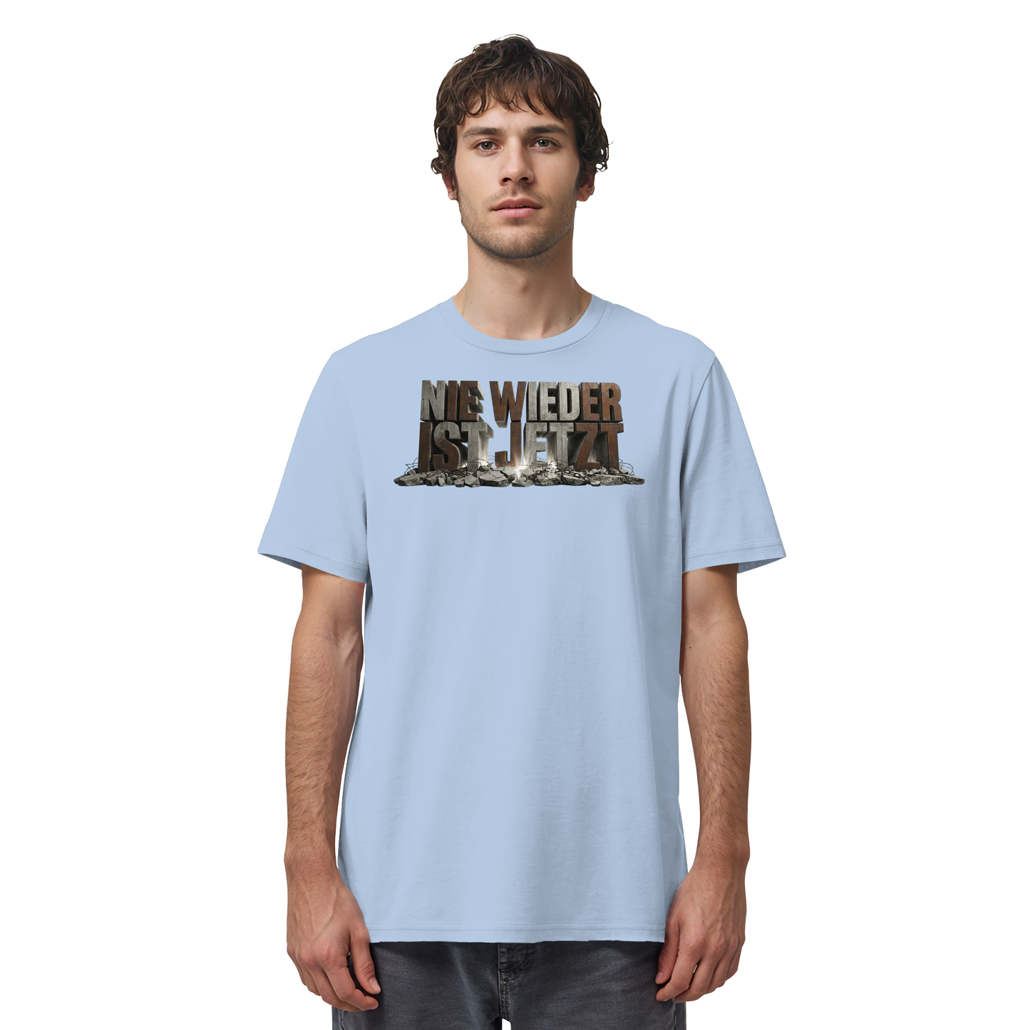 Nie wieder ist jetzt  - Demokratie  - Organic Shirt