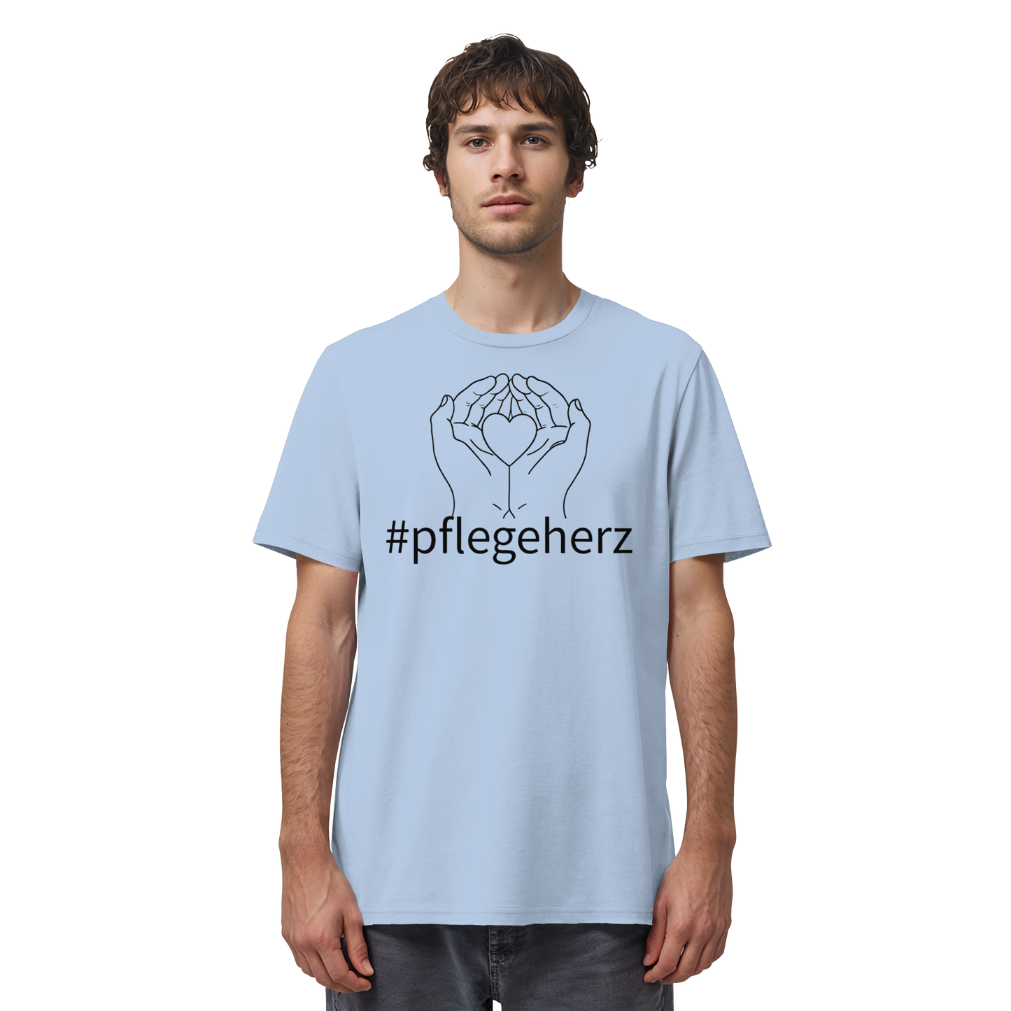 #pflegeherz - Pflegekraft - Organic Shirt