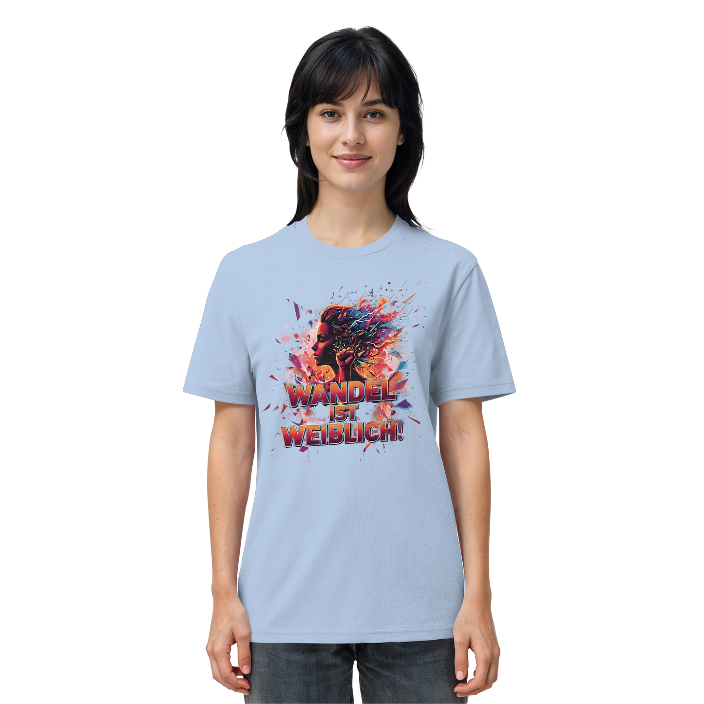 Wandel ist weiblich - Feminismus - Organic Shirt