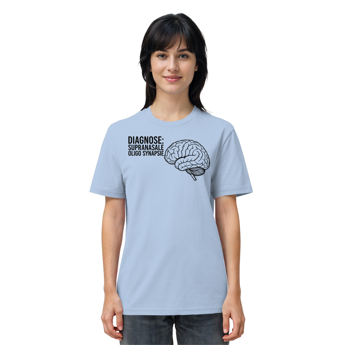 Diagnose: Supranasale Olingo Synapsie - Medizinhumor - Organic Shirt