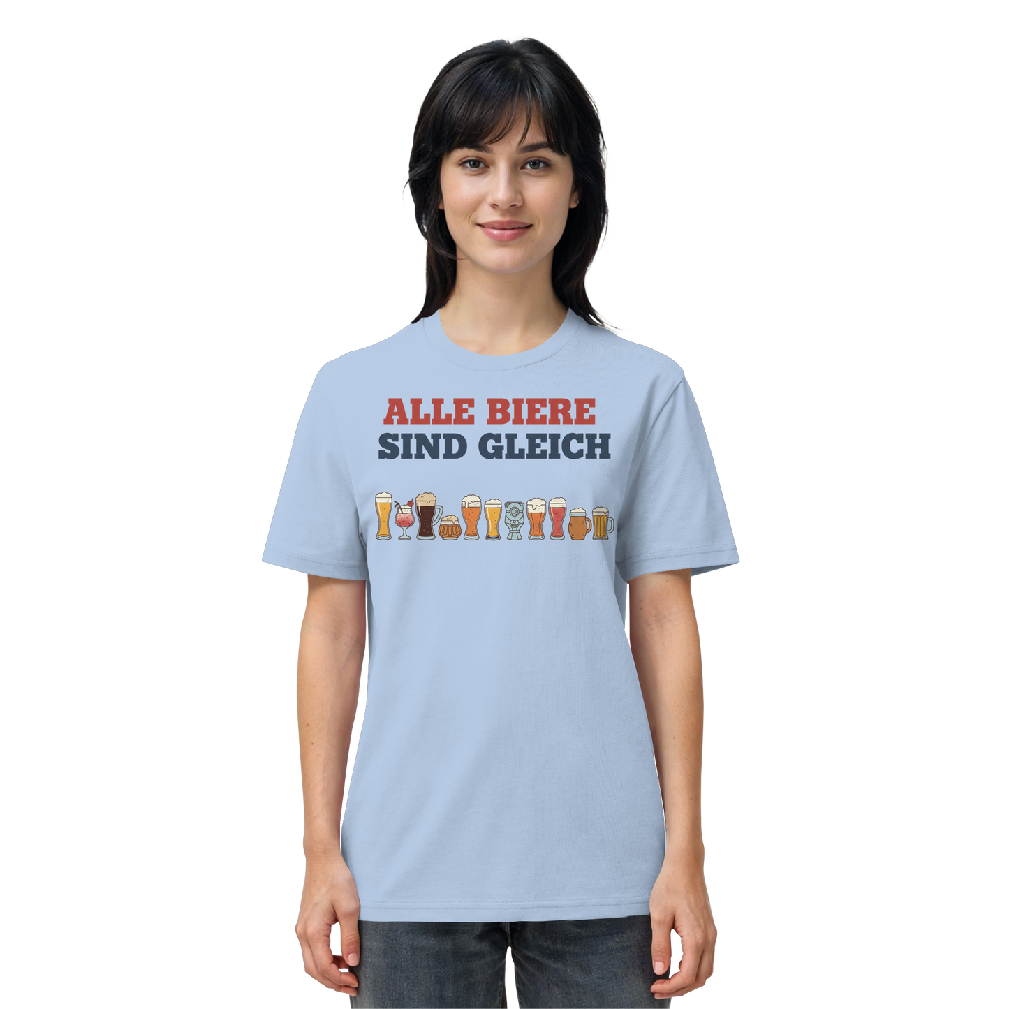 Alle Biere sind gleich  - Demokratie - Organic Shirt