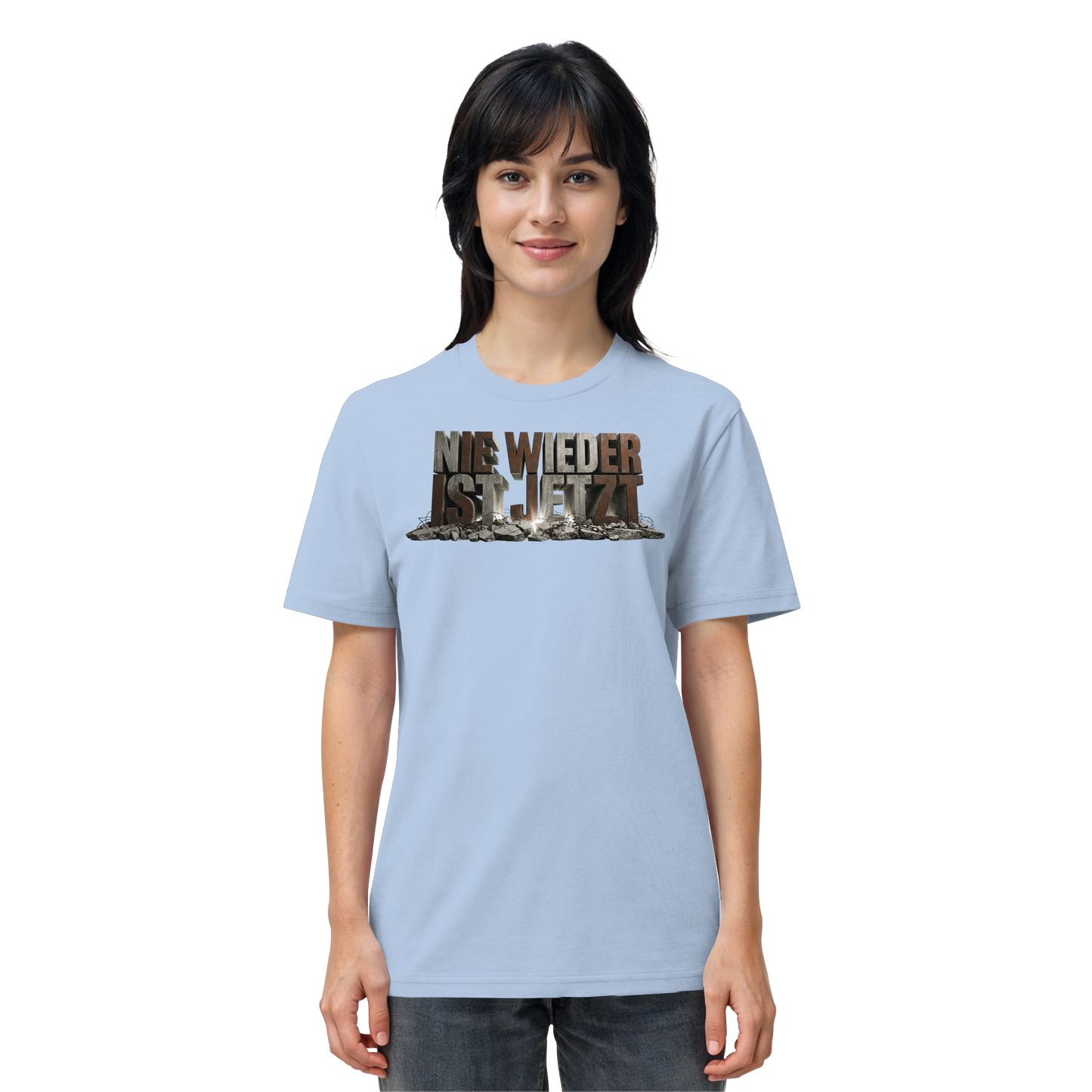Nie wieder ist jetzt  - Demokratie  - Organic Shirt