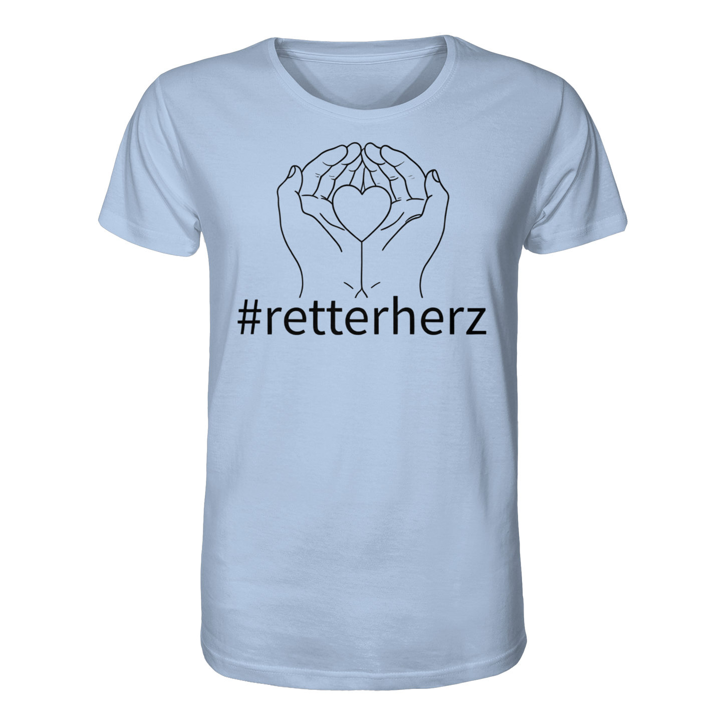 #retterherz - Rettungsdienst - Organic Shirt
