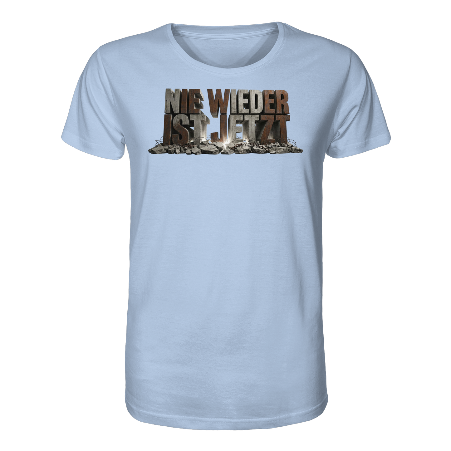Nie wieder ist jetzt  - Demokratie  - Organic Shirt