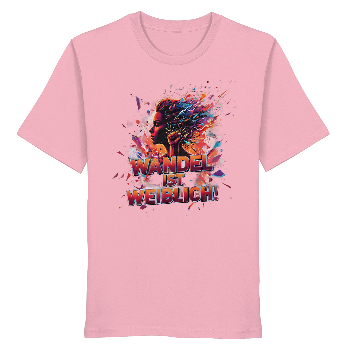 Wandel ist weiblich - Feminismus - Organic Shirt